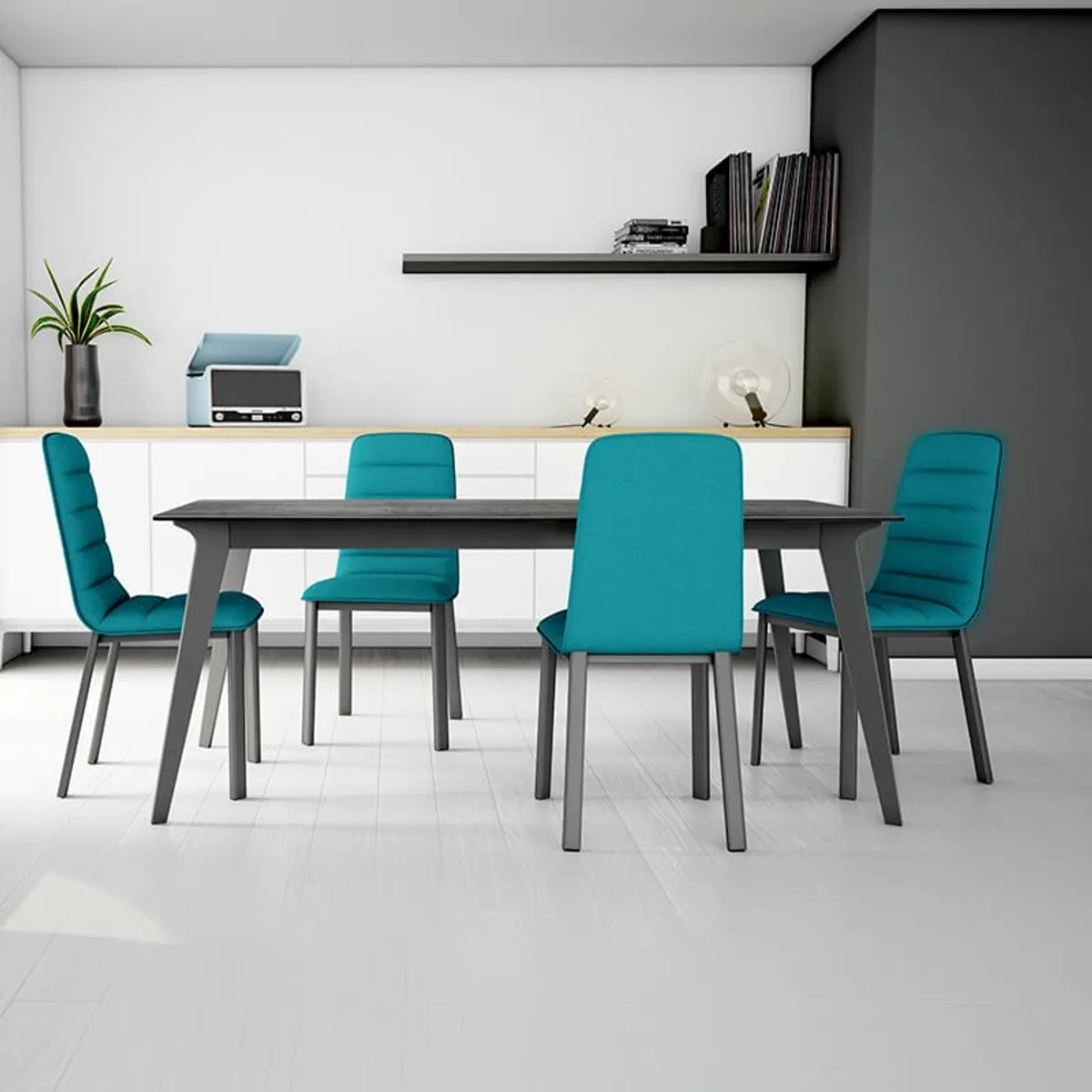 Infiné - Table de salle à manger plateau en céramique — vue 5