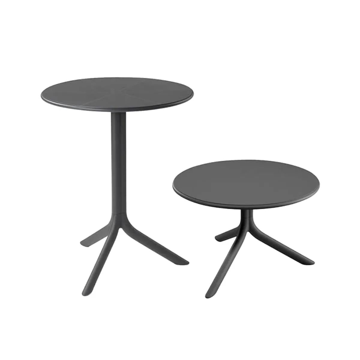 Spritz - Table d'appoint ajustable en hauteur en polypropylène — vue 3