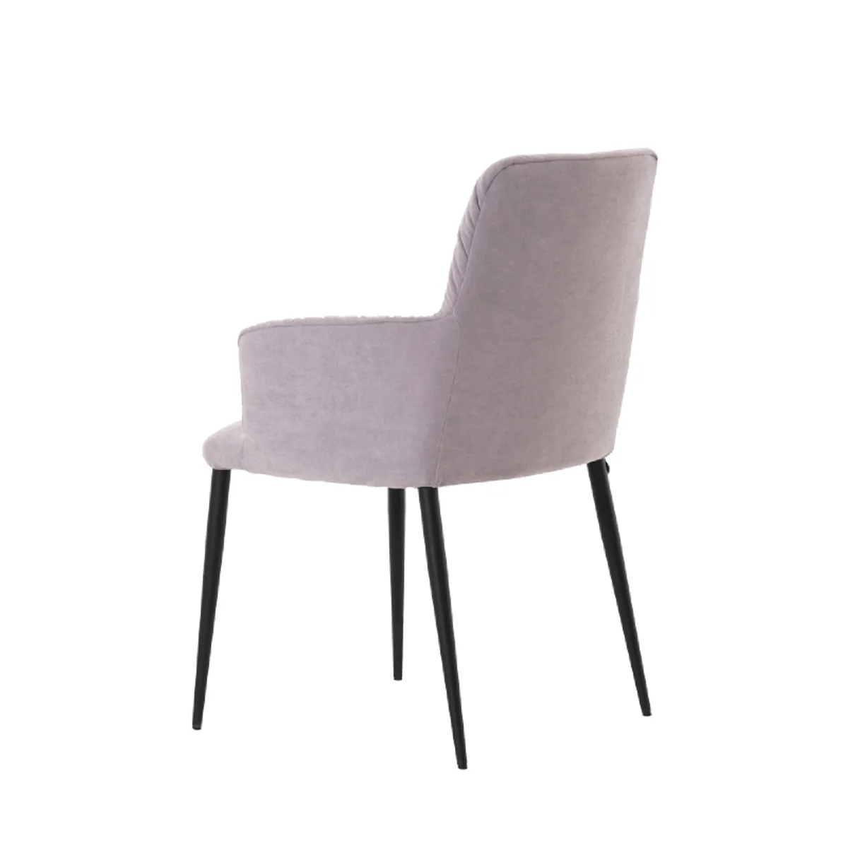 Aura Mobitec® - Chaise avec accoudoirs moderne tissu et pieds en métal — vue 5