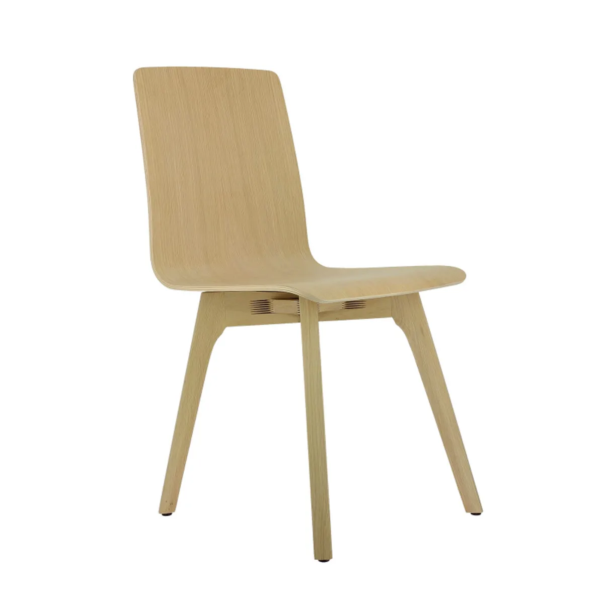 Plaza - Chaise moderne en bois — vue 3