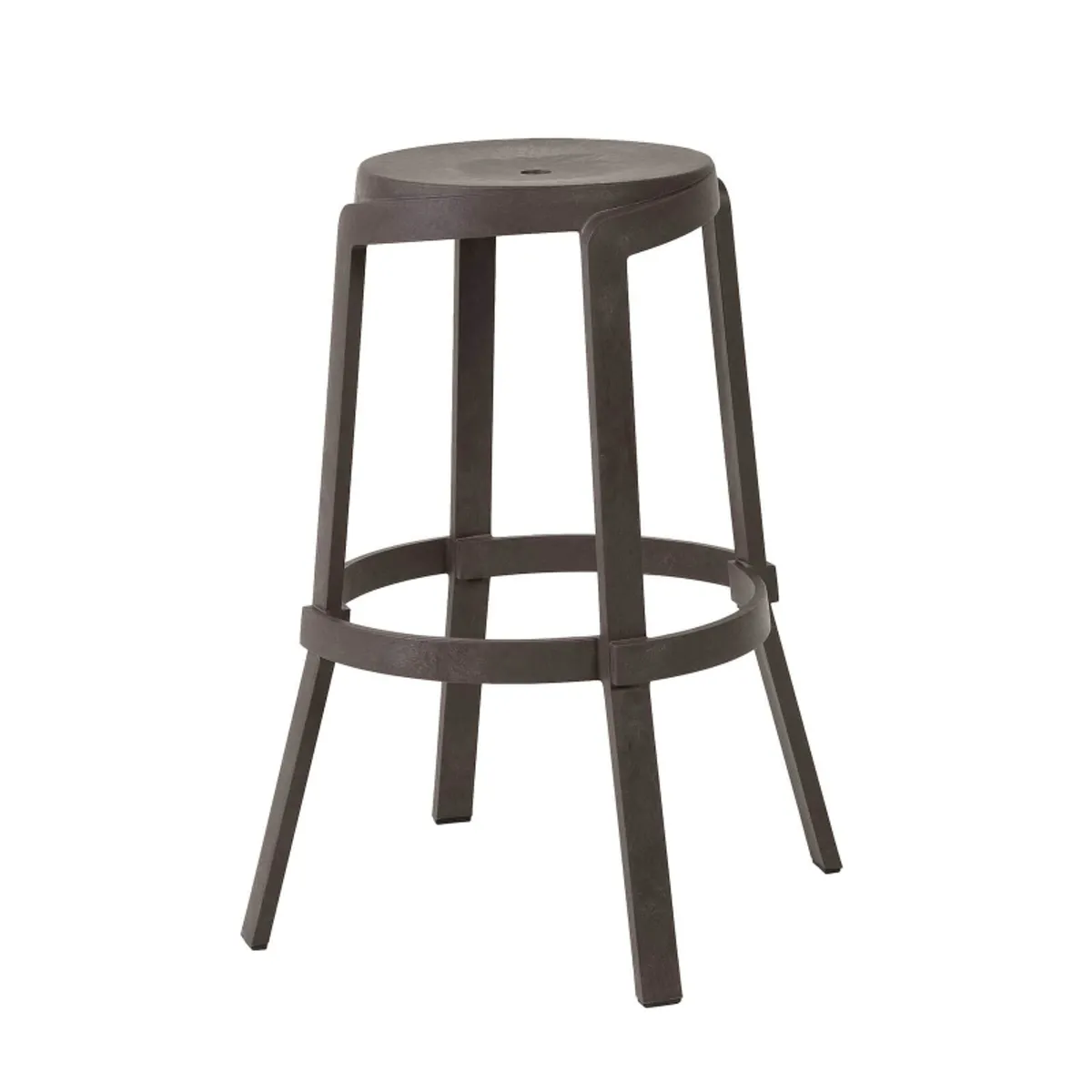 Stack Maxi - Tabouret de bar recyclé et empilable — vue 3