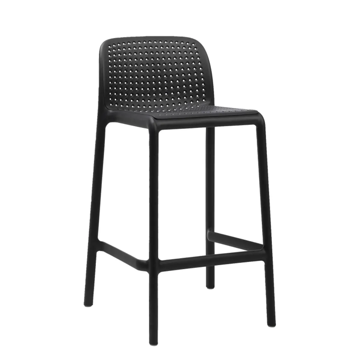 Lido - Tabouret en polypropylène empilable — vue 4