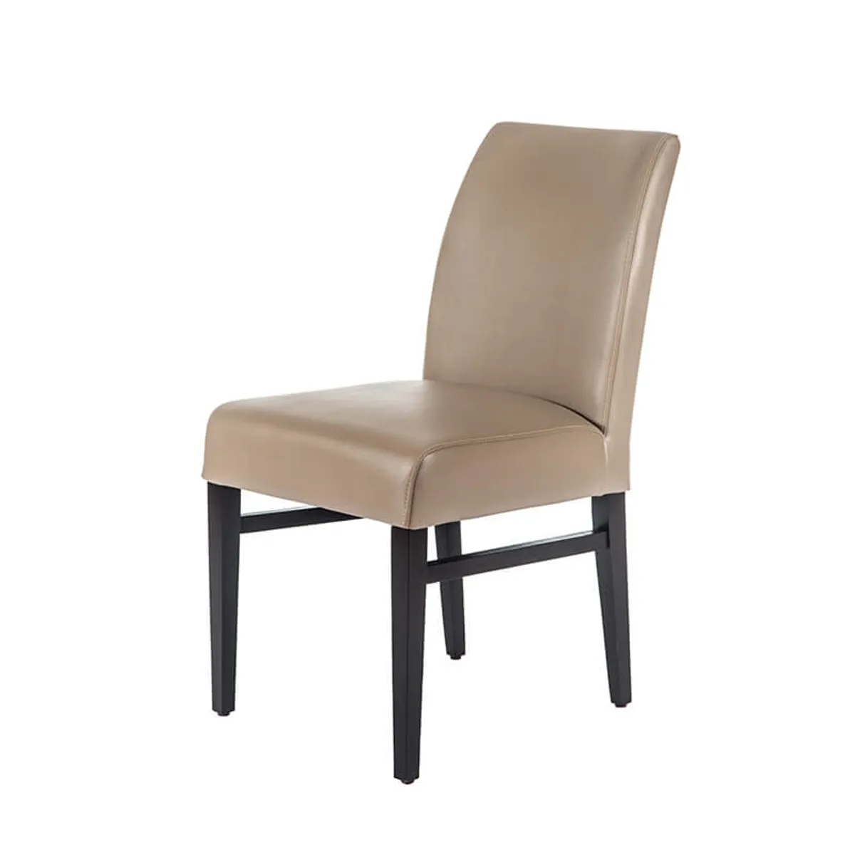Fritz-40 - Chaise contemporaine rembourrée avec pieds en bois — vue 5