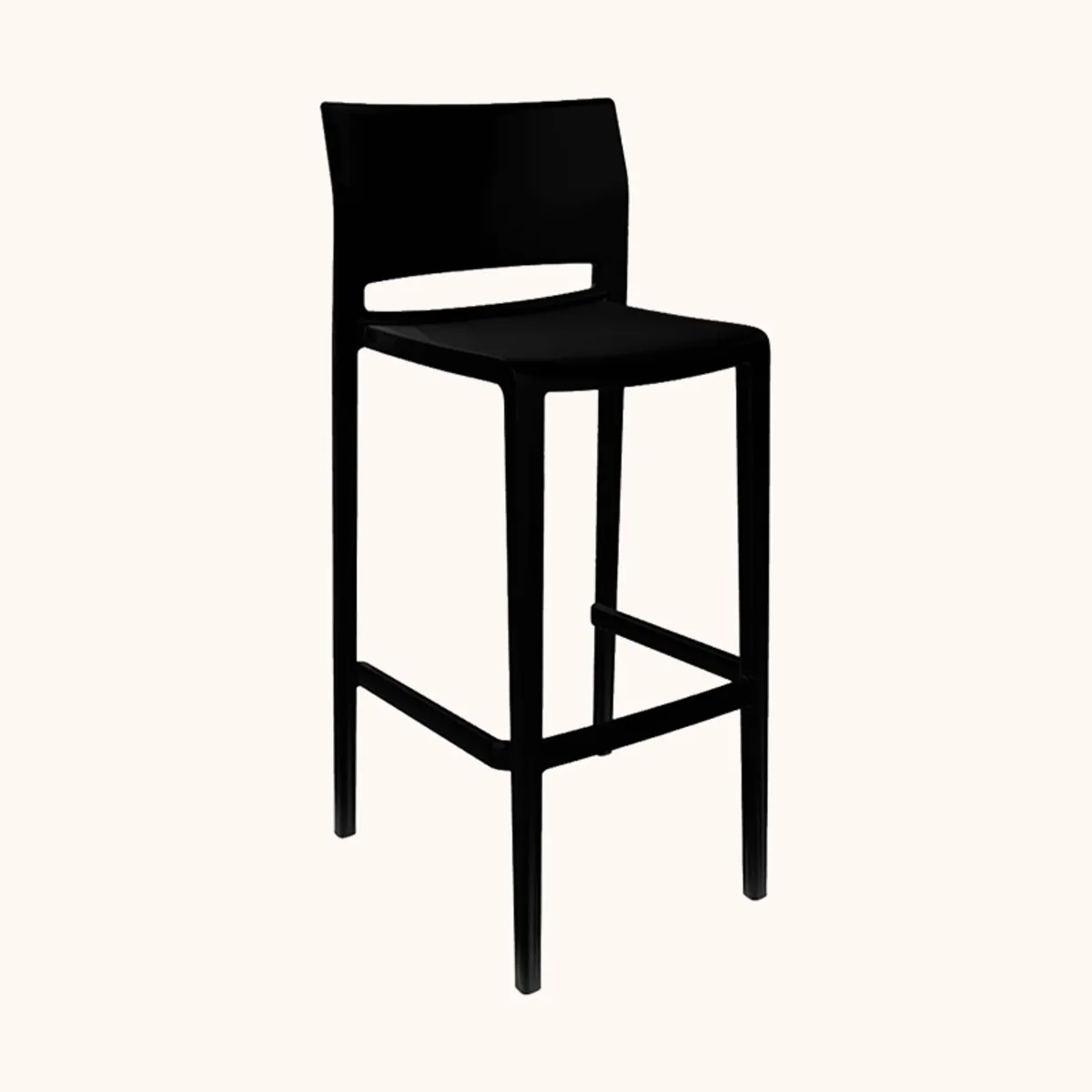 Bakhita - Tabouret snack moderne empilable