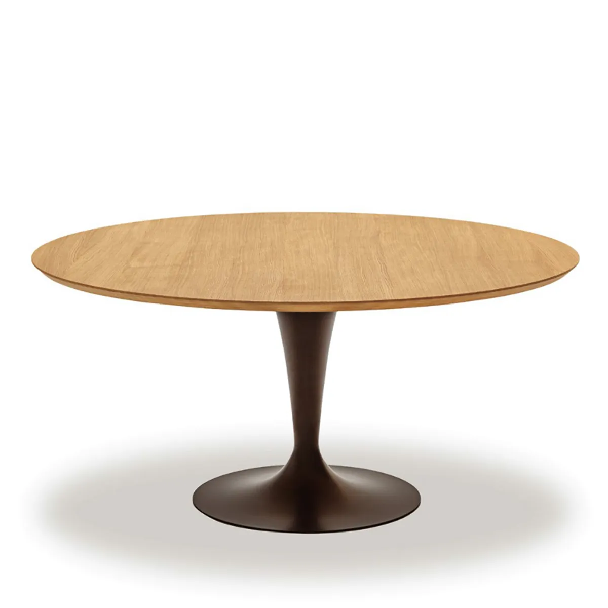 Flûte Sovet® - Table ronde design plateau bois — vue 4
