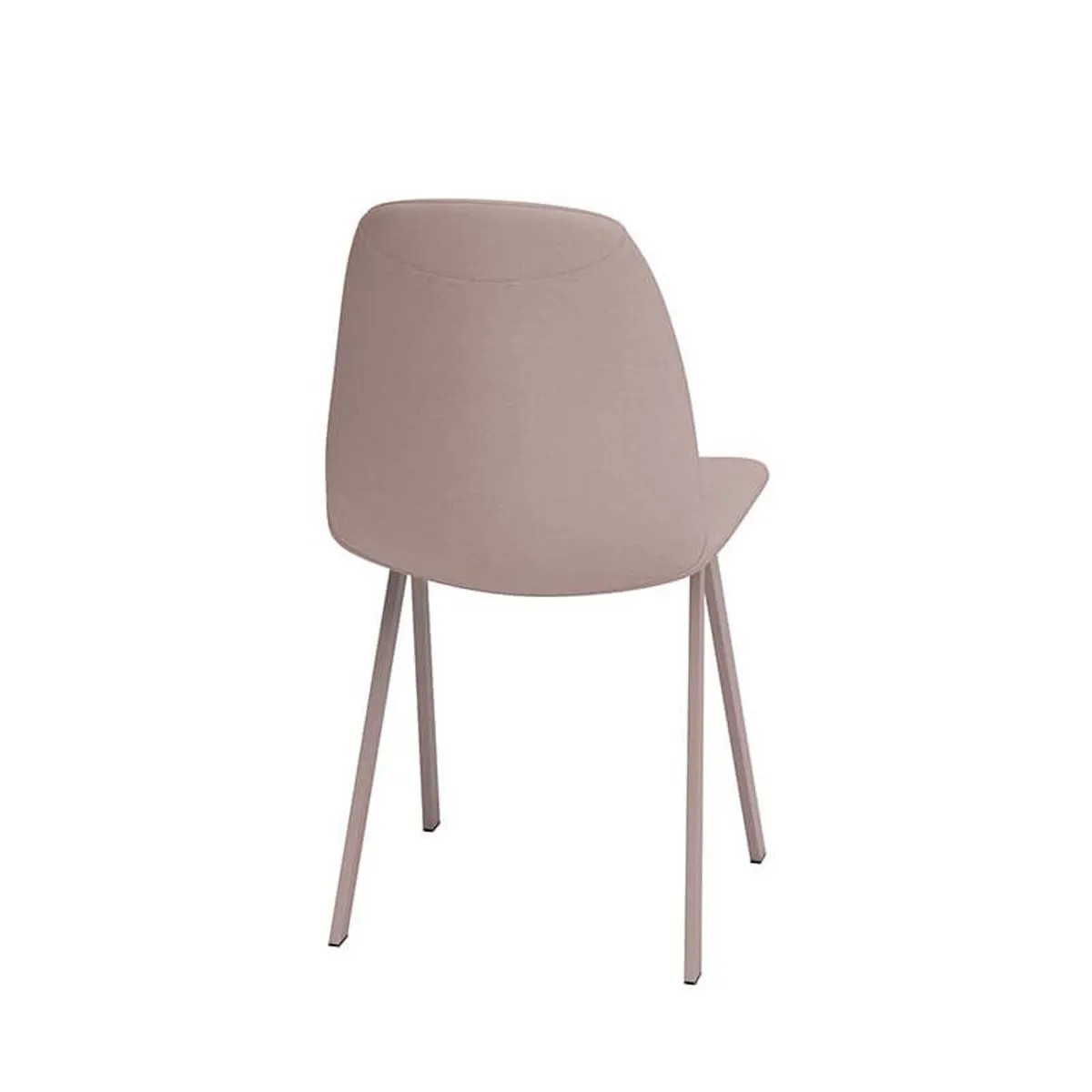 Ona - Chaise de salle à manger moderne rembourrée en simili — vue 3