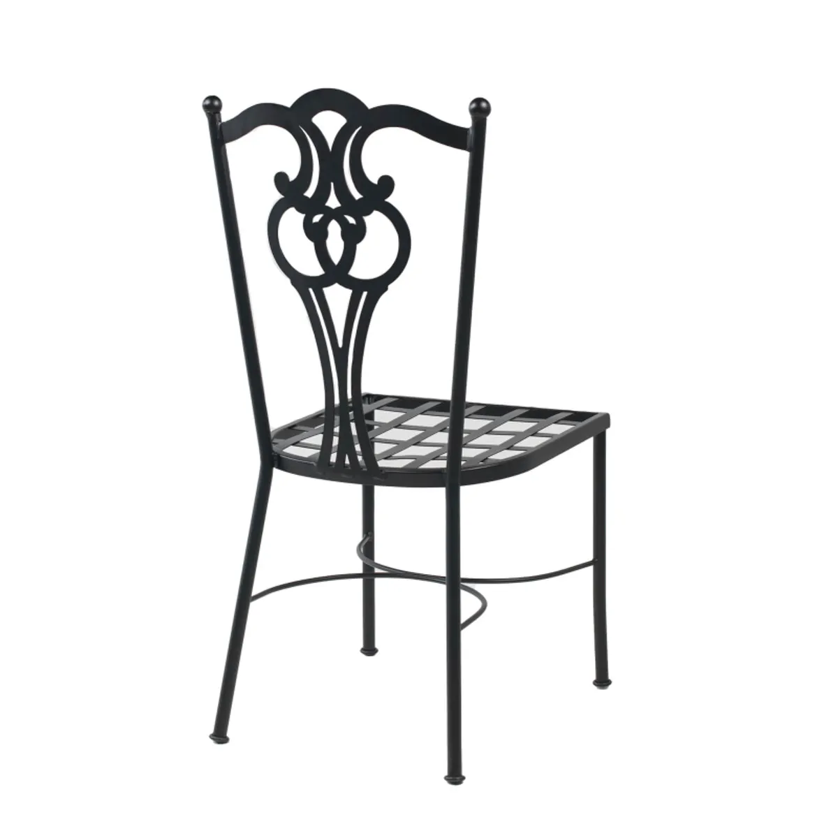 Viena - Chaise de jardin provençale en acier — vue 5