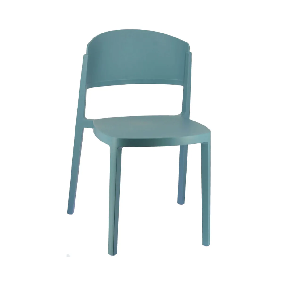 Abuela - Chaise de terrasse moderne empilable en technopolymère — vue 4