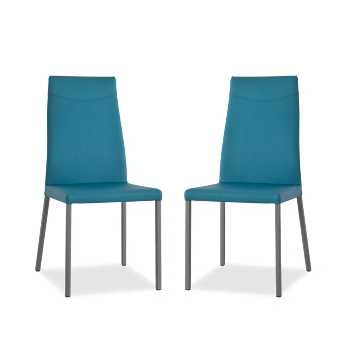 Lena - Chaise italienne en cuir