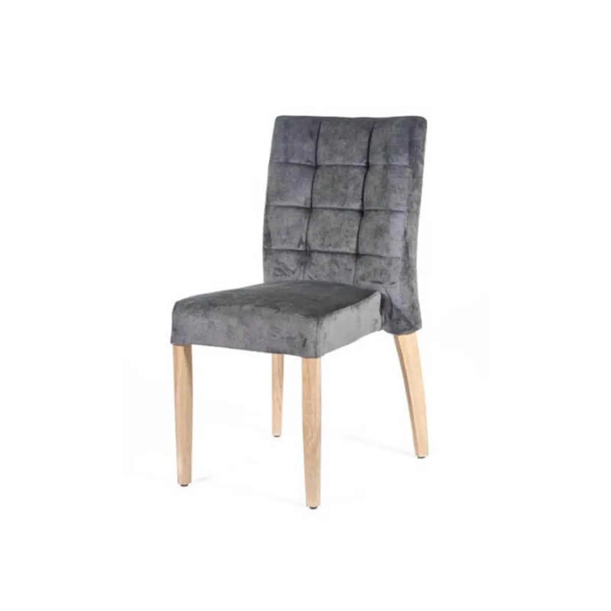 Matias 2 stack - Chaise empilable confortable de salle à manger en tissu — vue 5