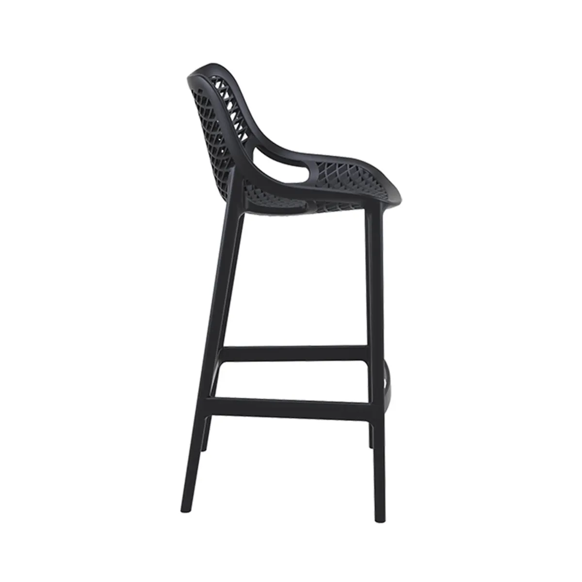 Air - Tabouret de jardin moderne ajouré en polypropylène — vue 5