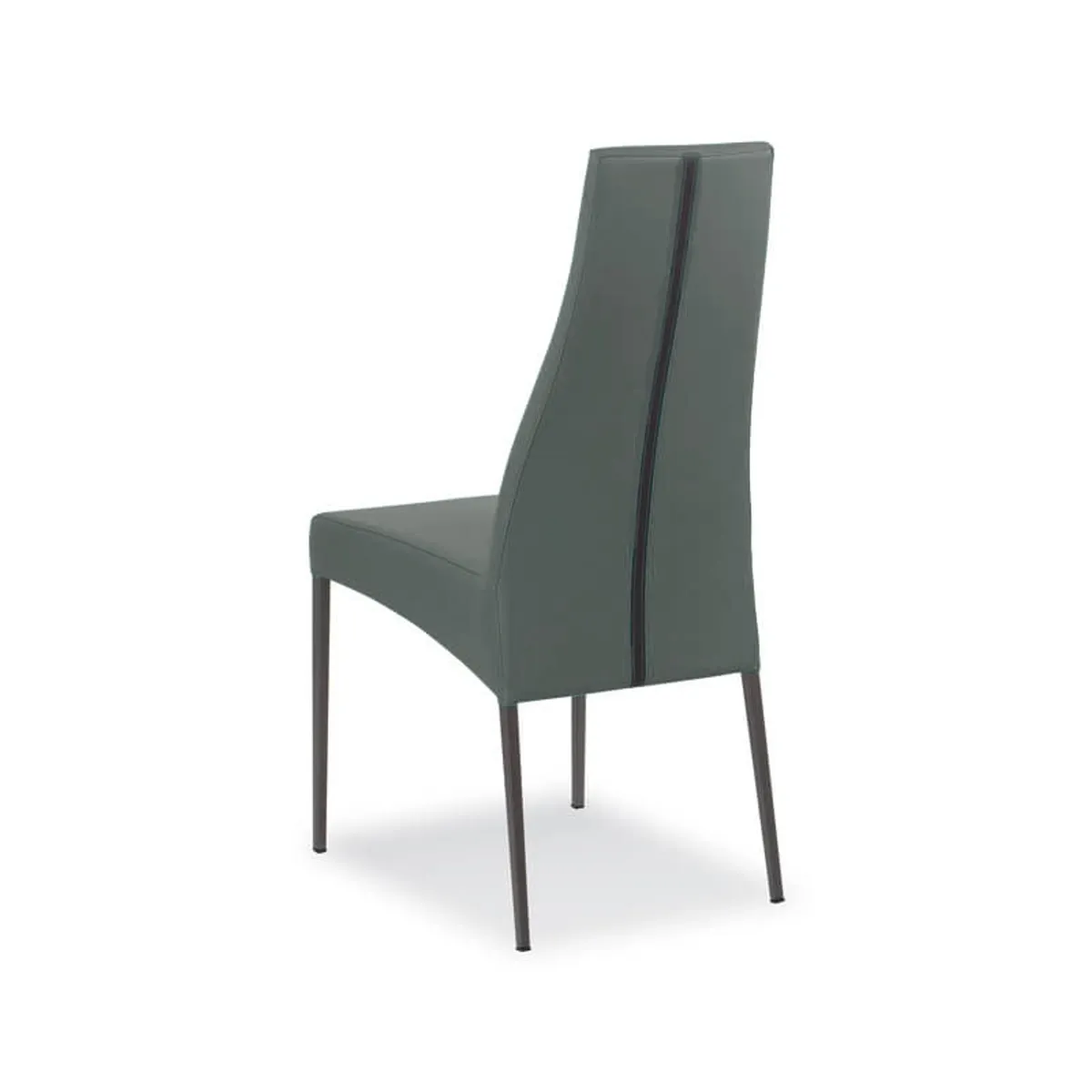 Carla - Chaise en cuir de salle à manger italienne — vue 4