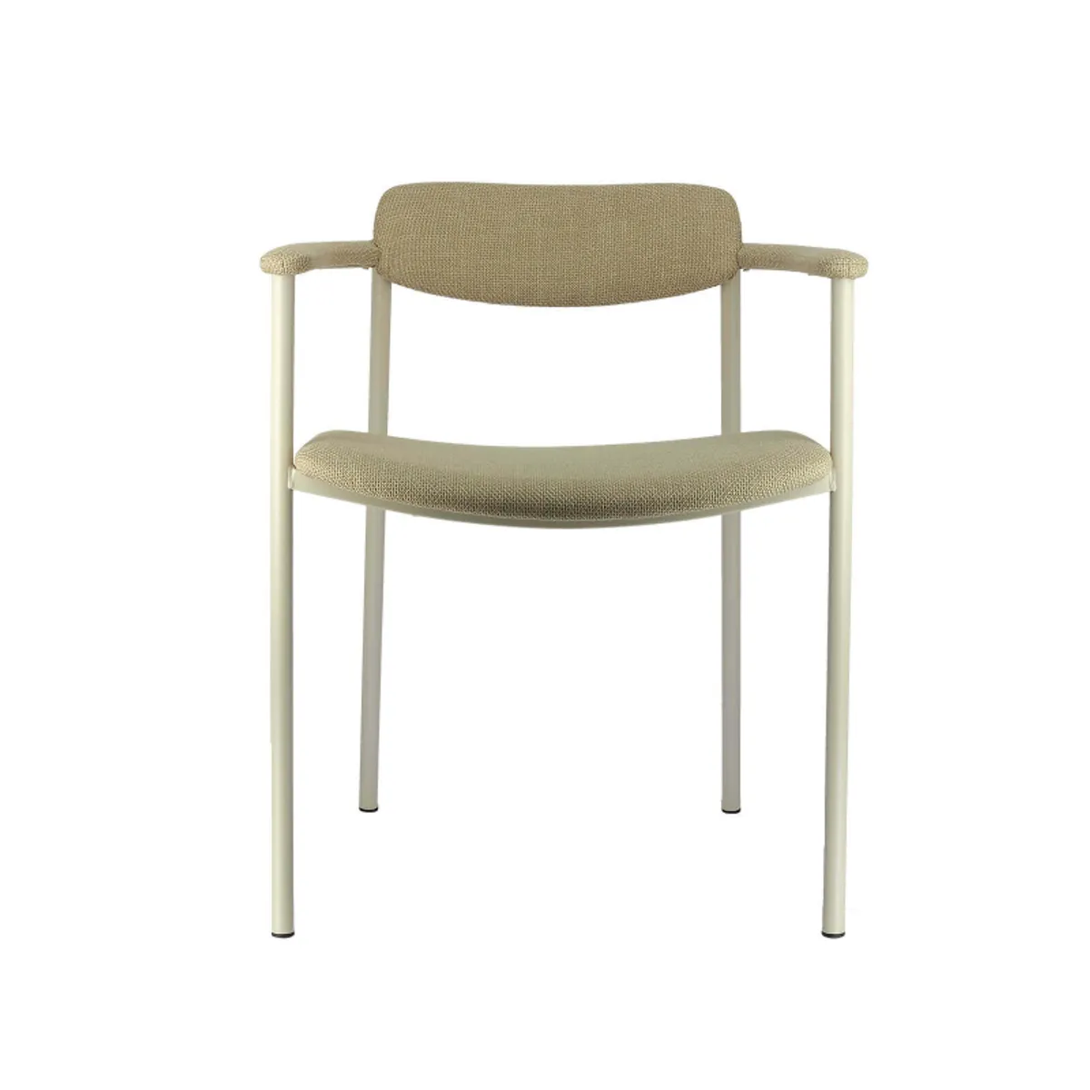 Cassis - Fauteuil moderne en tissu avec accoudoirs et pieds en métal — vue 4