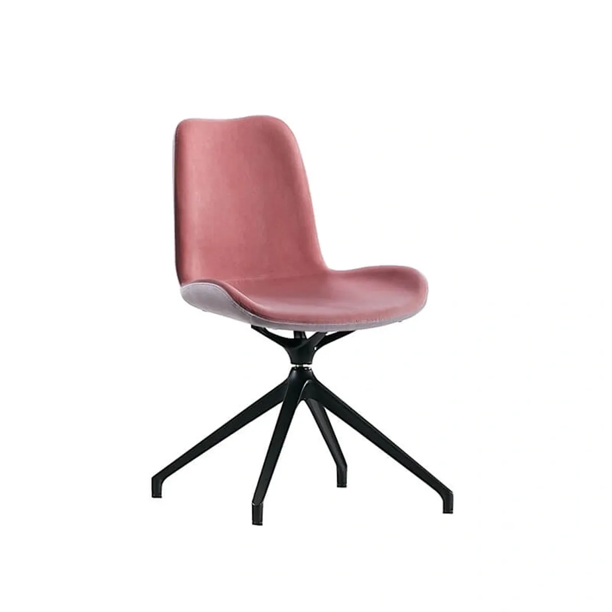Dalia Midj® - Chaise pivotante en tissu bicolore fabriquée en Italie