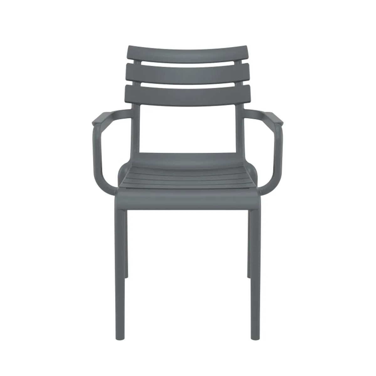 Paris - Fauteuil moderne empilable en polypropylène — vue 4