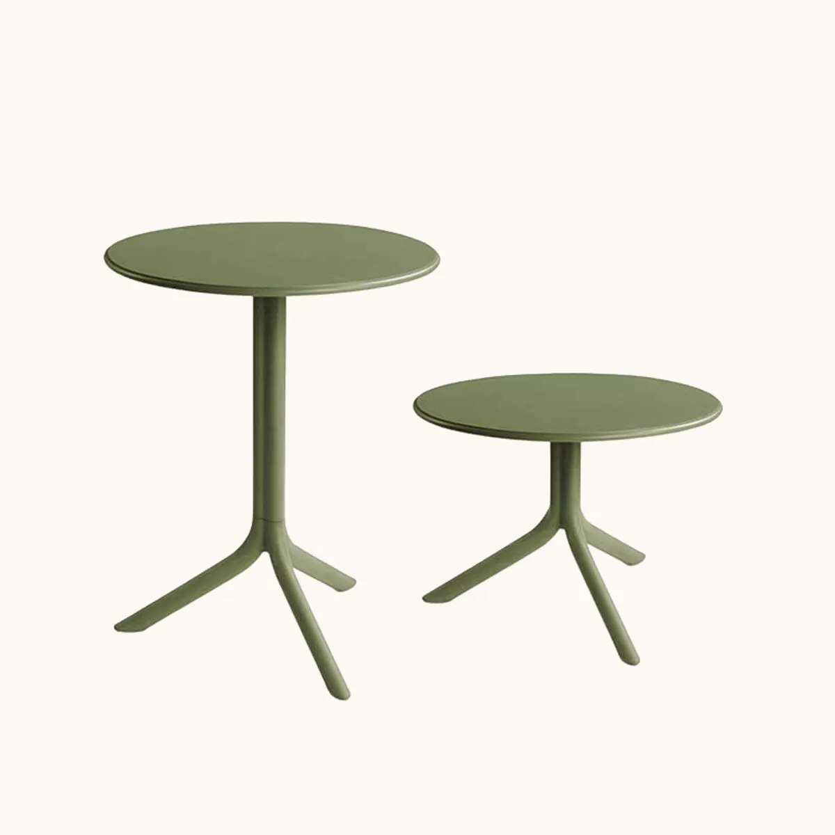 Spritz - Table d'appoint ajustable en hauteur en polypropylène