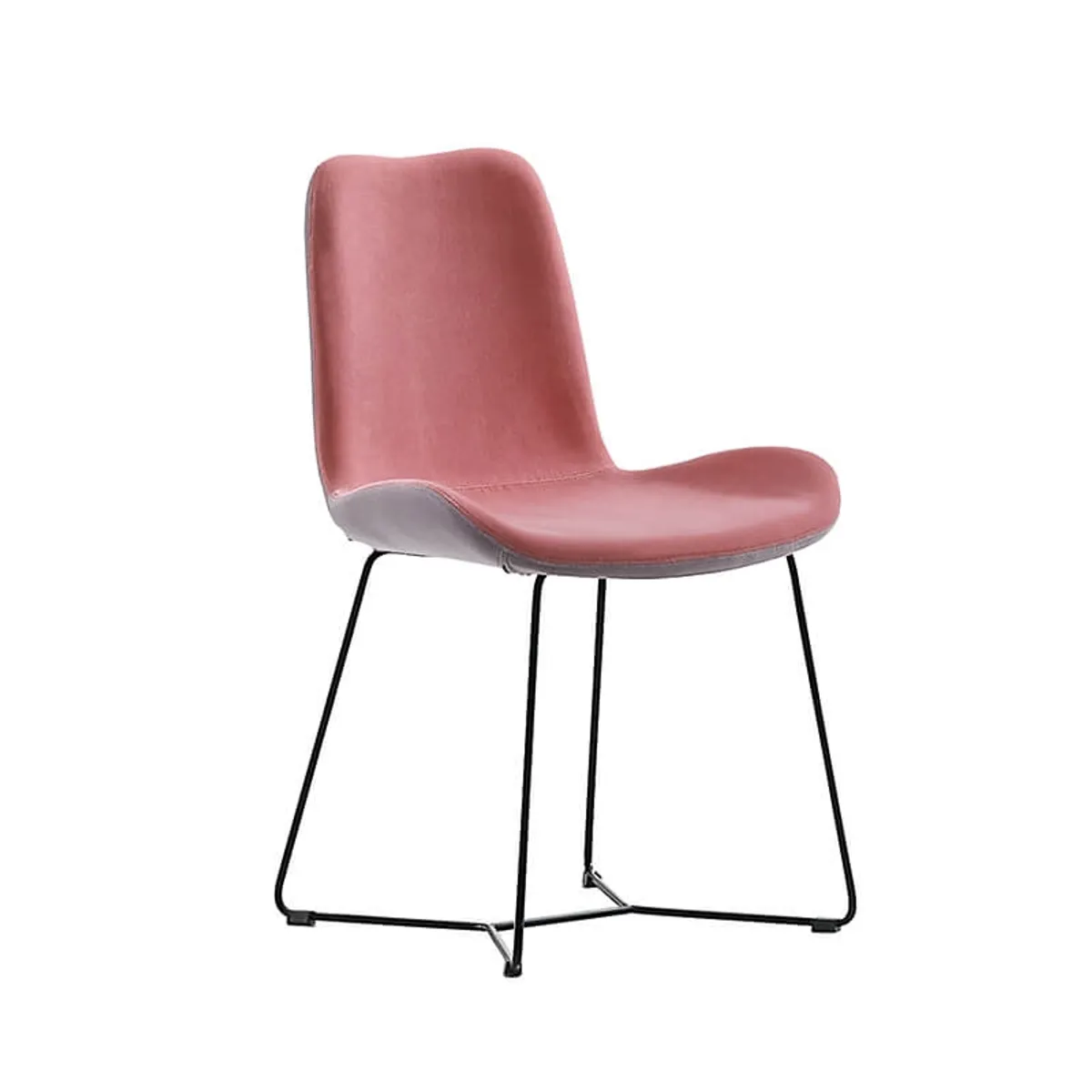 Dalia Midj® - Chaise design en tissu bicolore fabriquée en Italie
