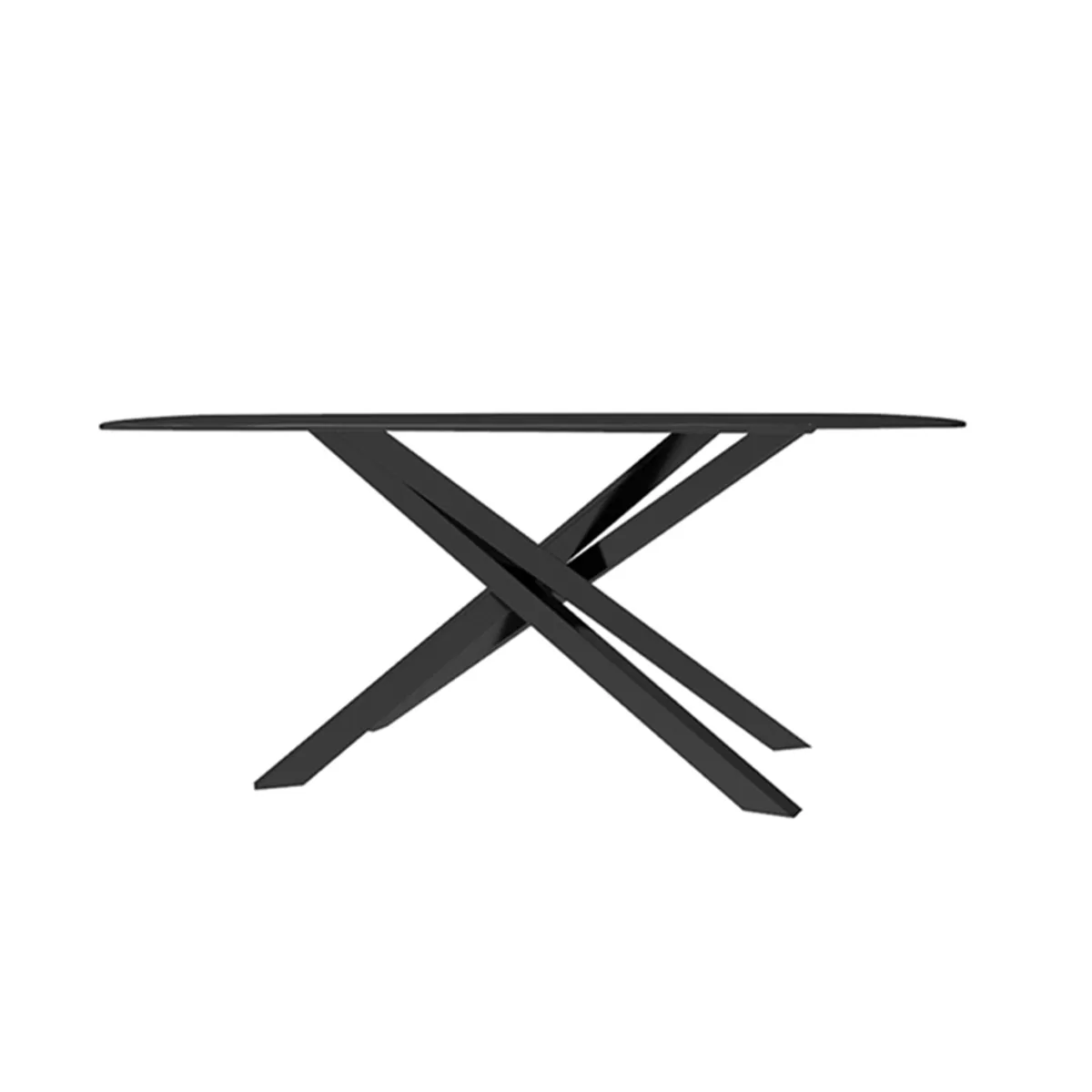 Zoé Carrier® - Pied de table mikado en métal fabrication française — vue 3