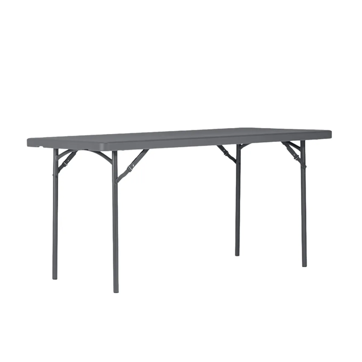 XXL - Table pliante rectangulaire gris foncé — vue 5