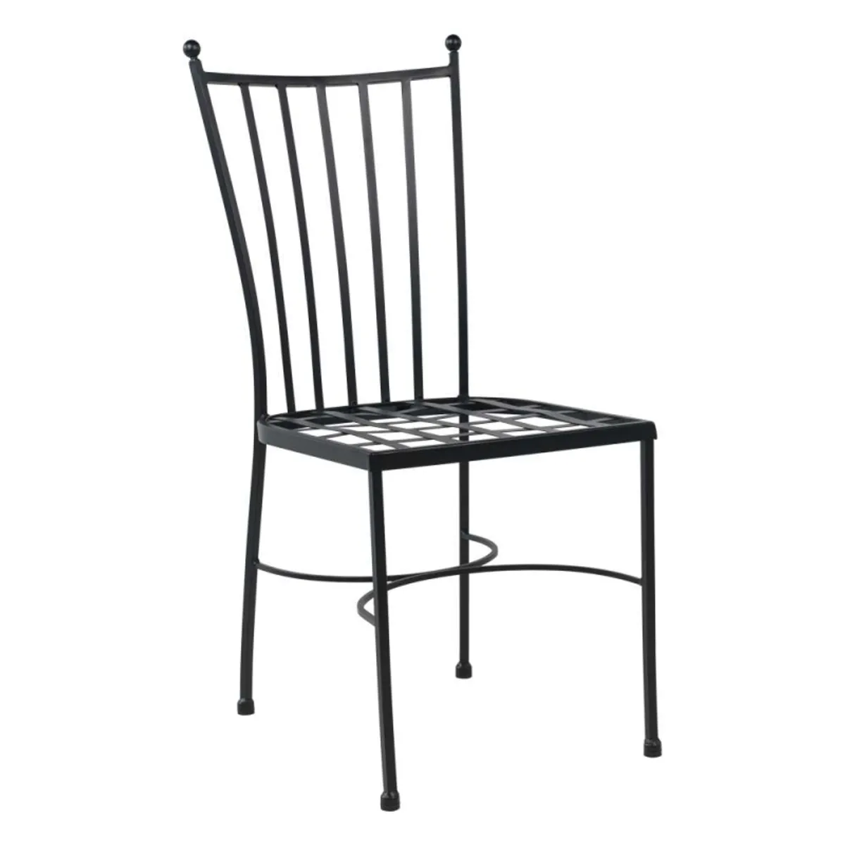 Venecia - Chaise d'intérieur style provençal en acier — vue 3