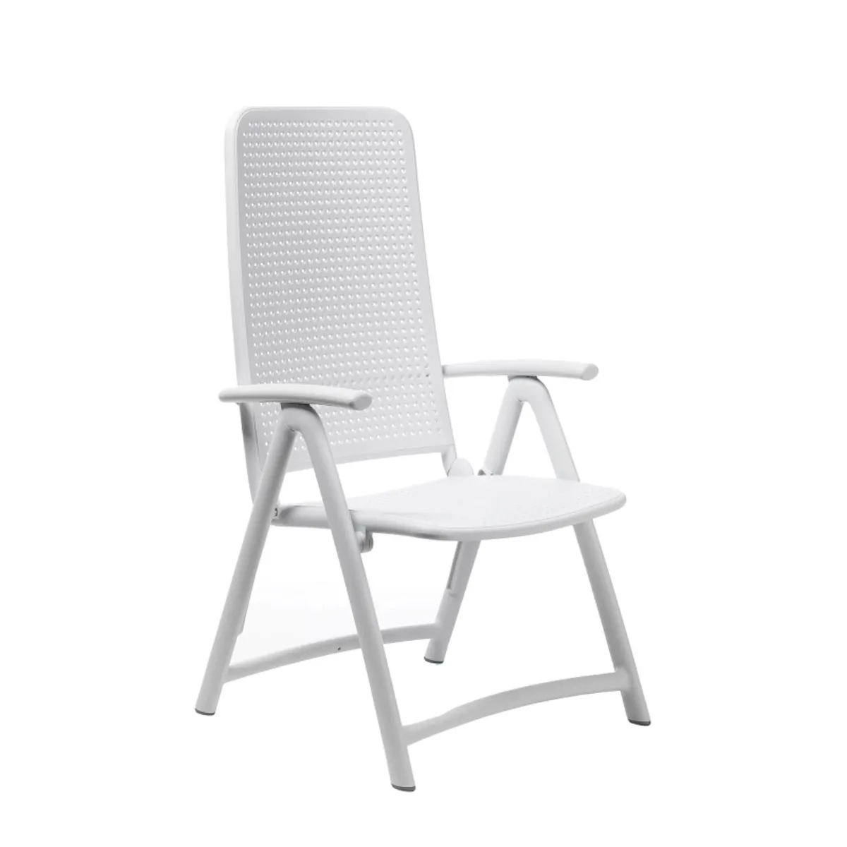 Darsena - Fauteuil d'extérieur pliant et réglable en polypropylène — vue 5