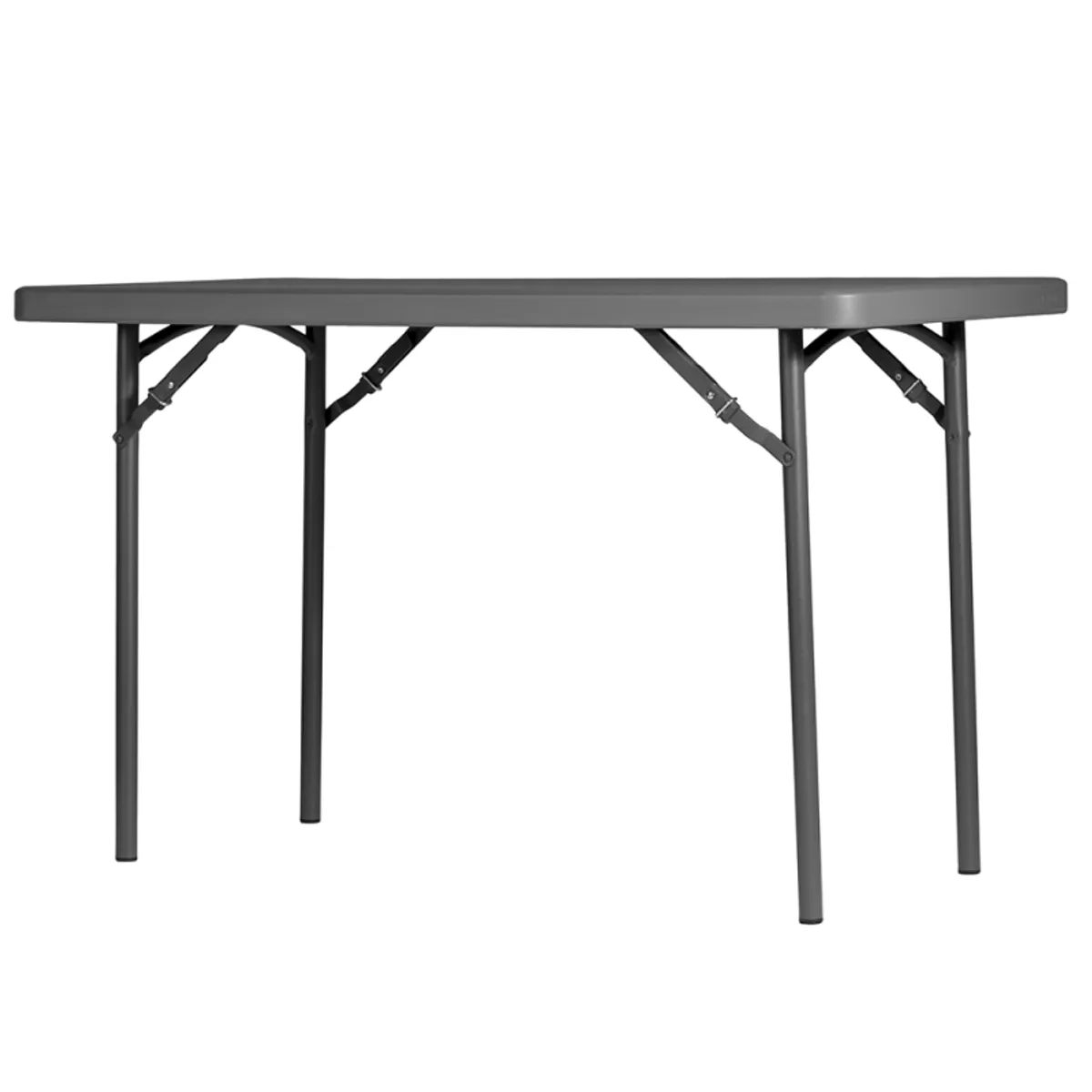 L120 - Table pliante rectangulaire gris foncé