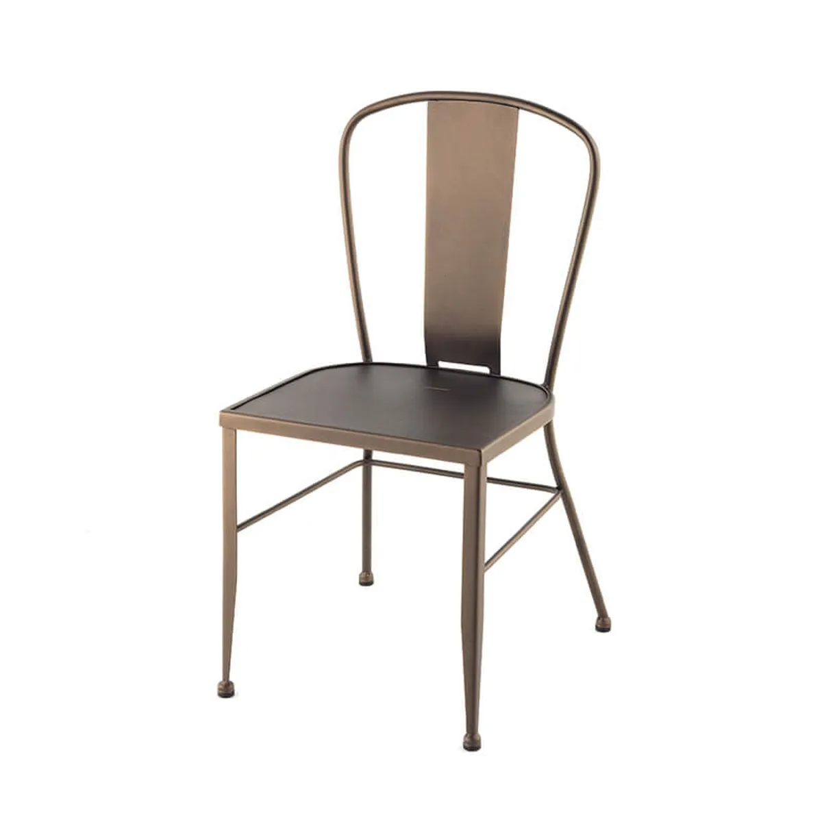 Antic - Chaise vintage en métal — vue 3