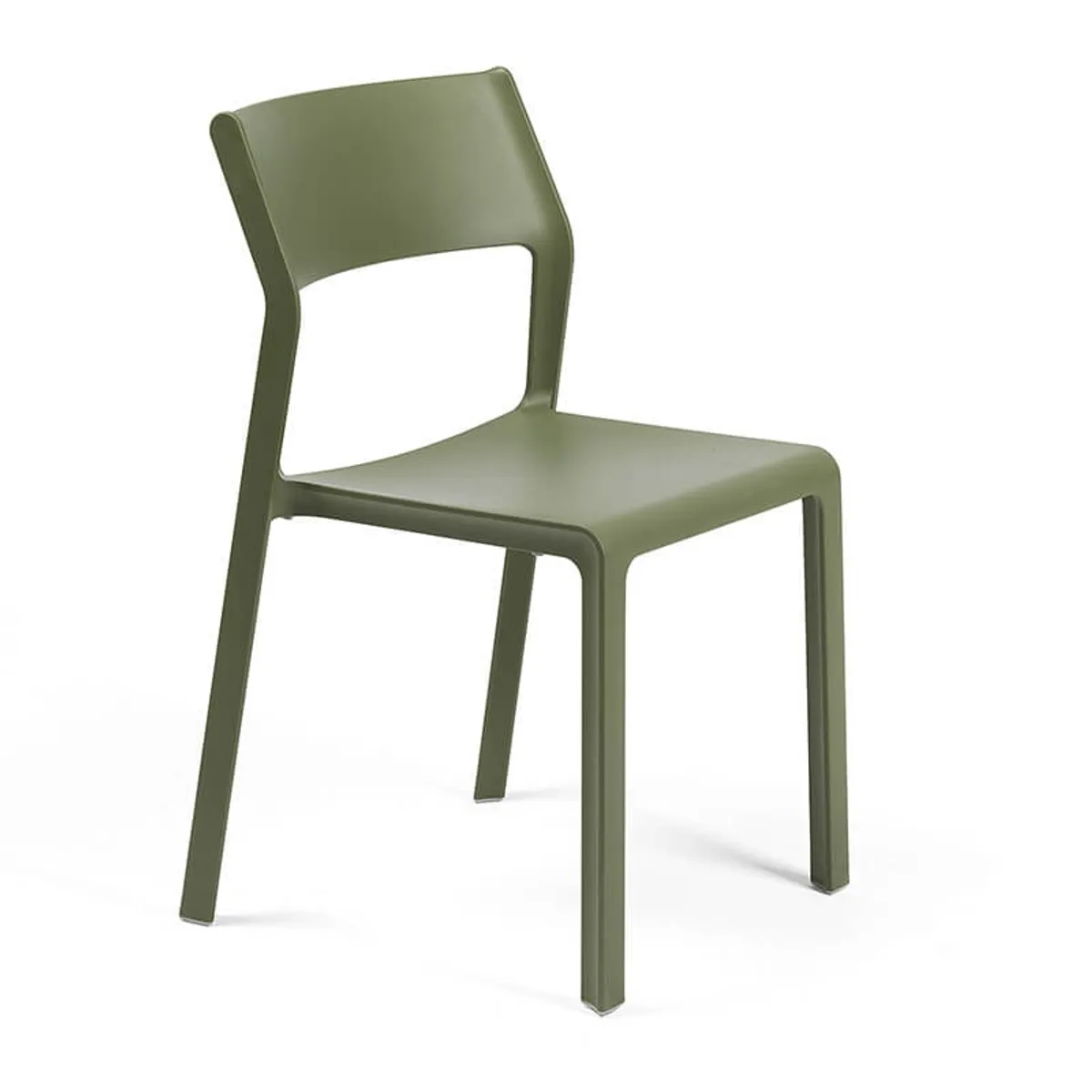 Trill bistrot - Chaise moderne en polypropylène empilable — vue 3