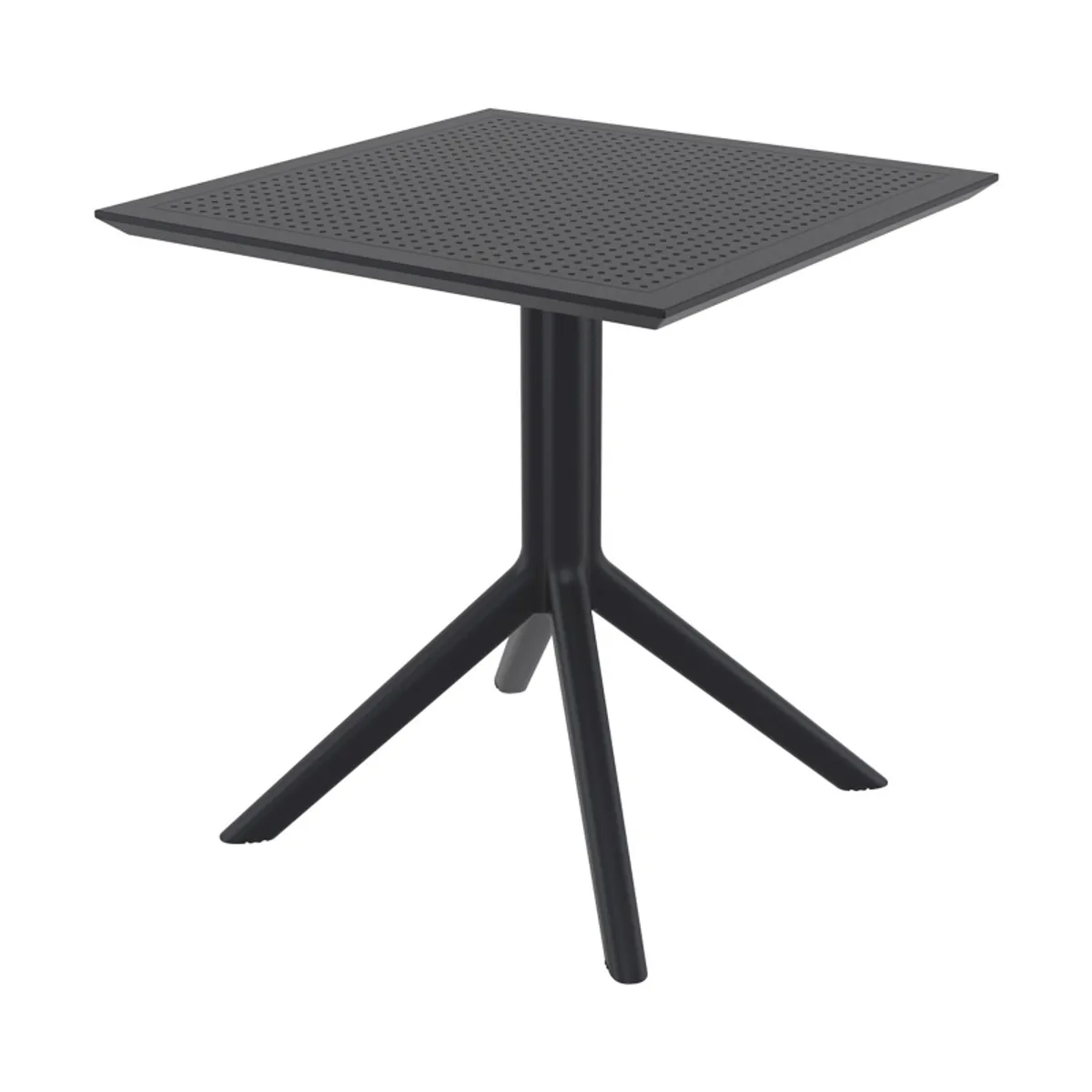 Sky - Petite table carrée en résine — vue 3
