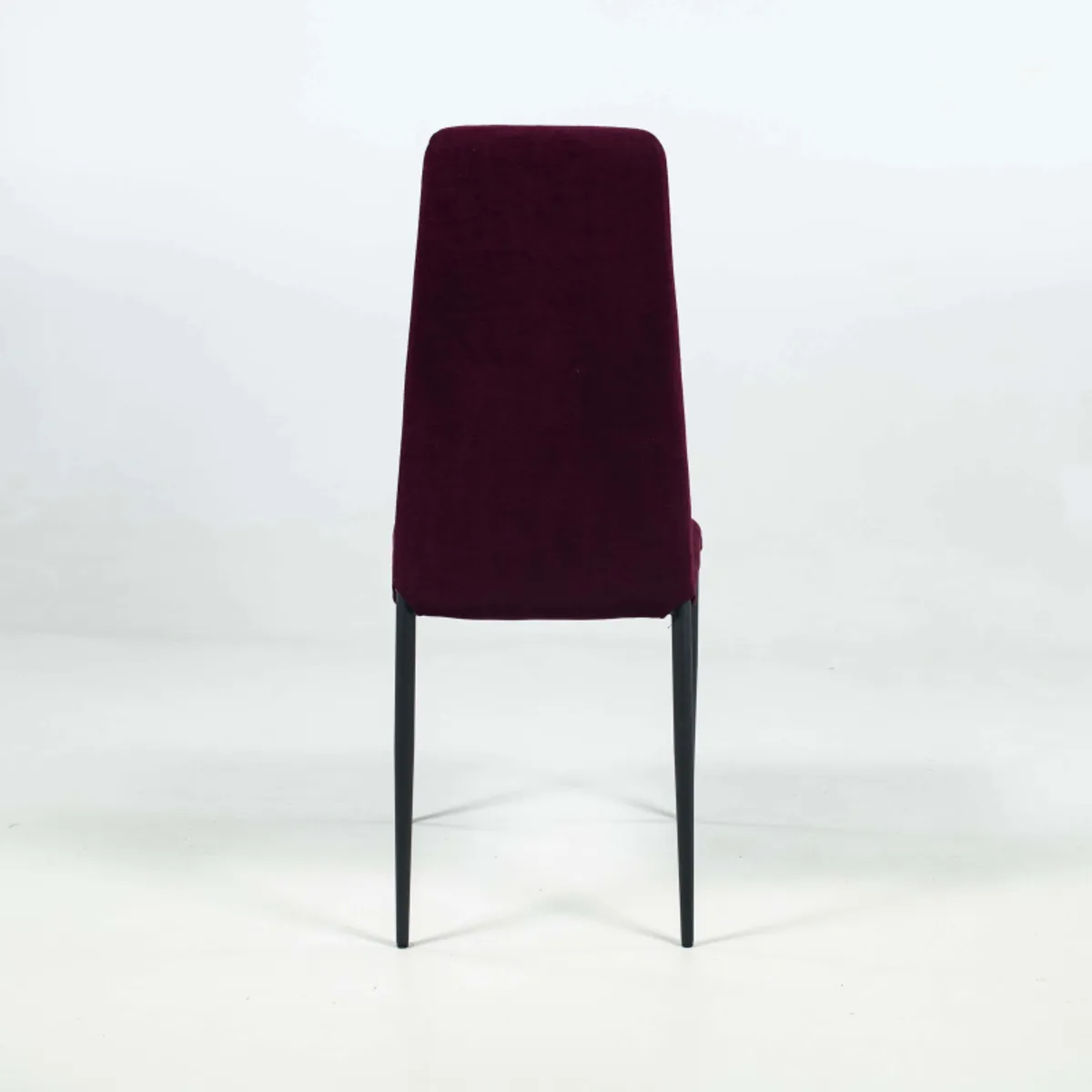 Mirta - Chaise de séjour moderne en tissu et pieds en métal — vue 5