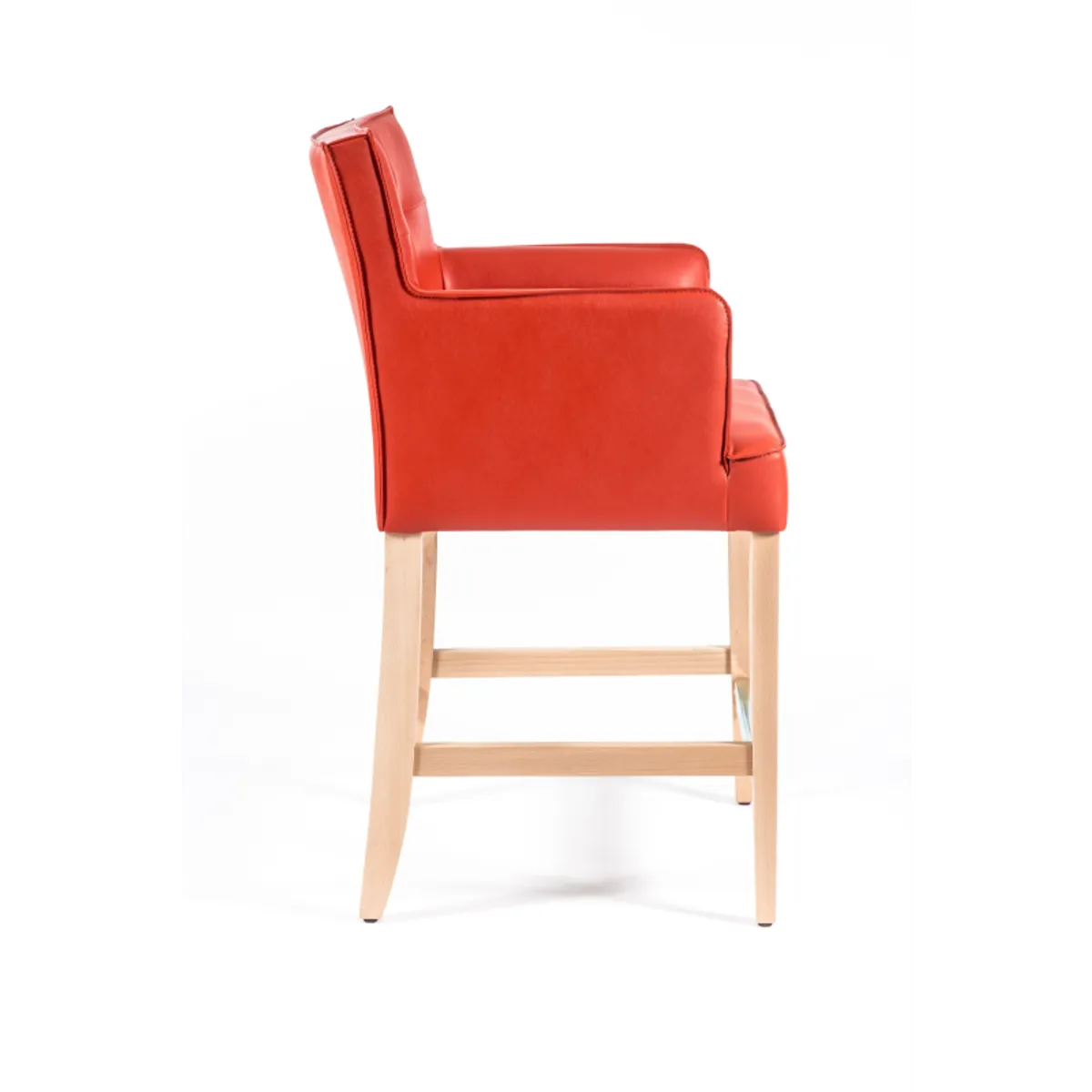 BarDiem 2 - Tabouret snack matelassé avec accoudoirs — vue 5