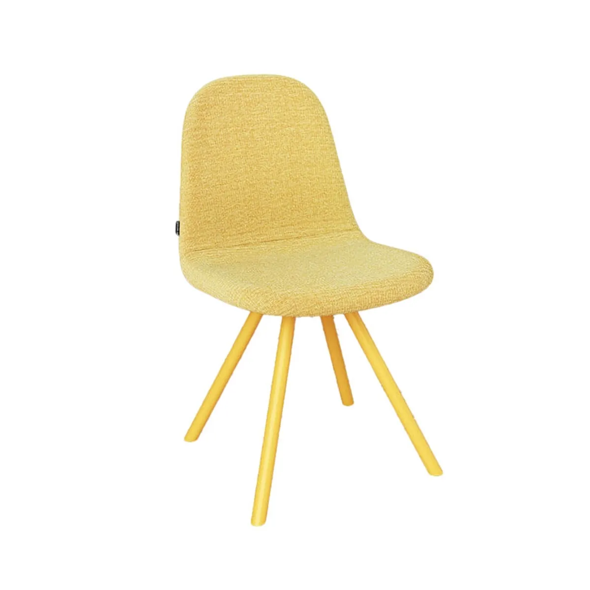 Galet Mobliberica® - Chaise design en tissu avec pieds en métal — vue 3