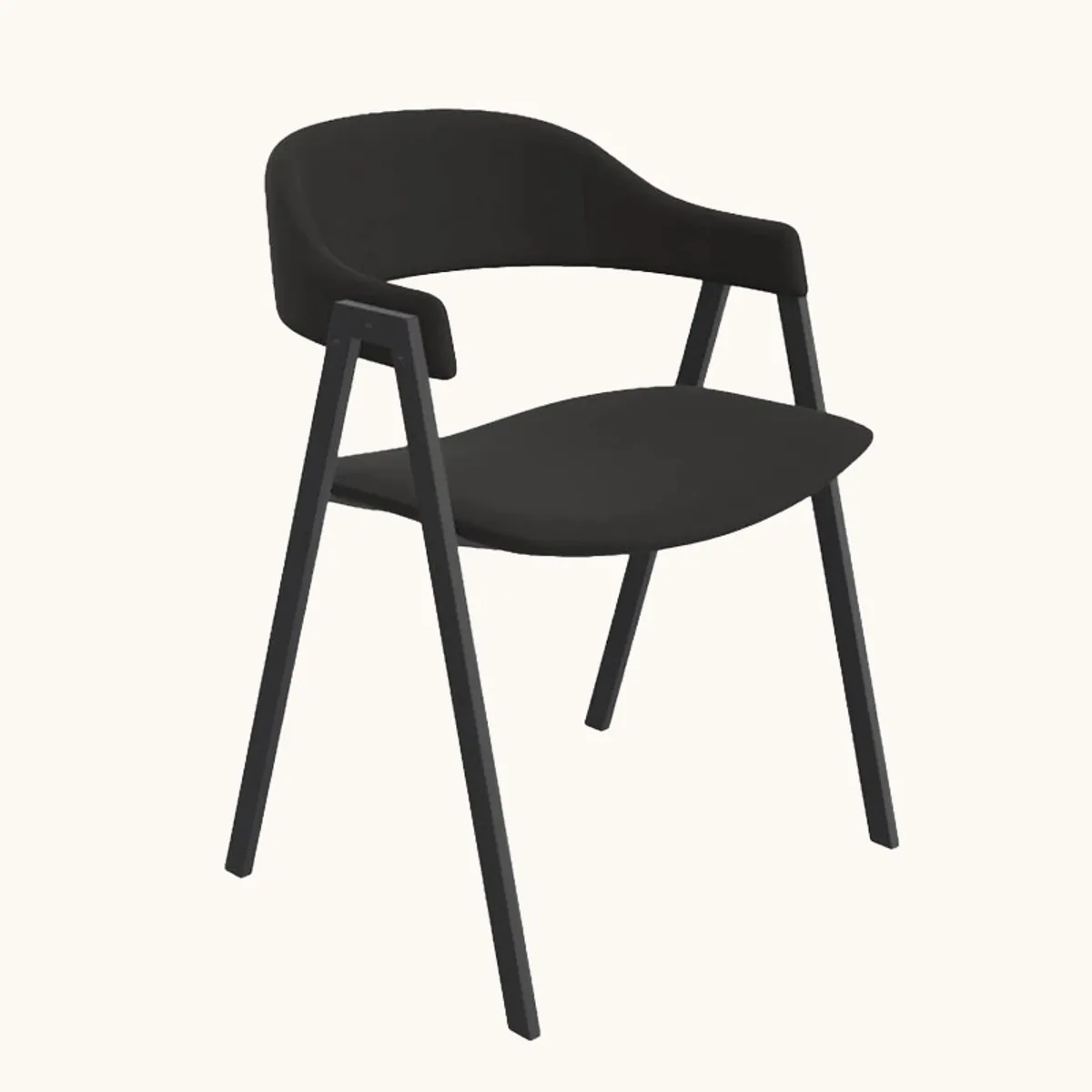 Arca - Fauteuil de table en tissu