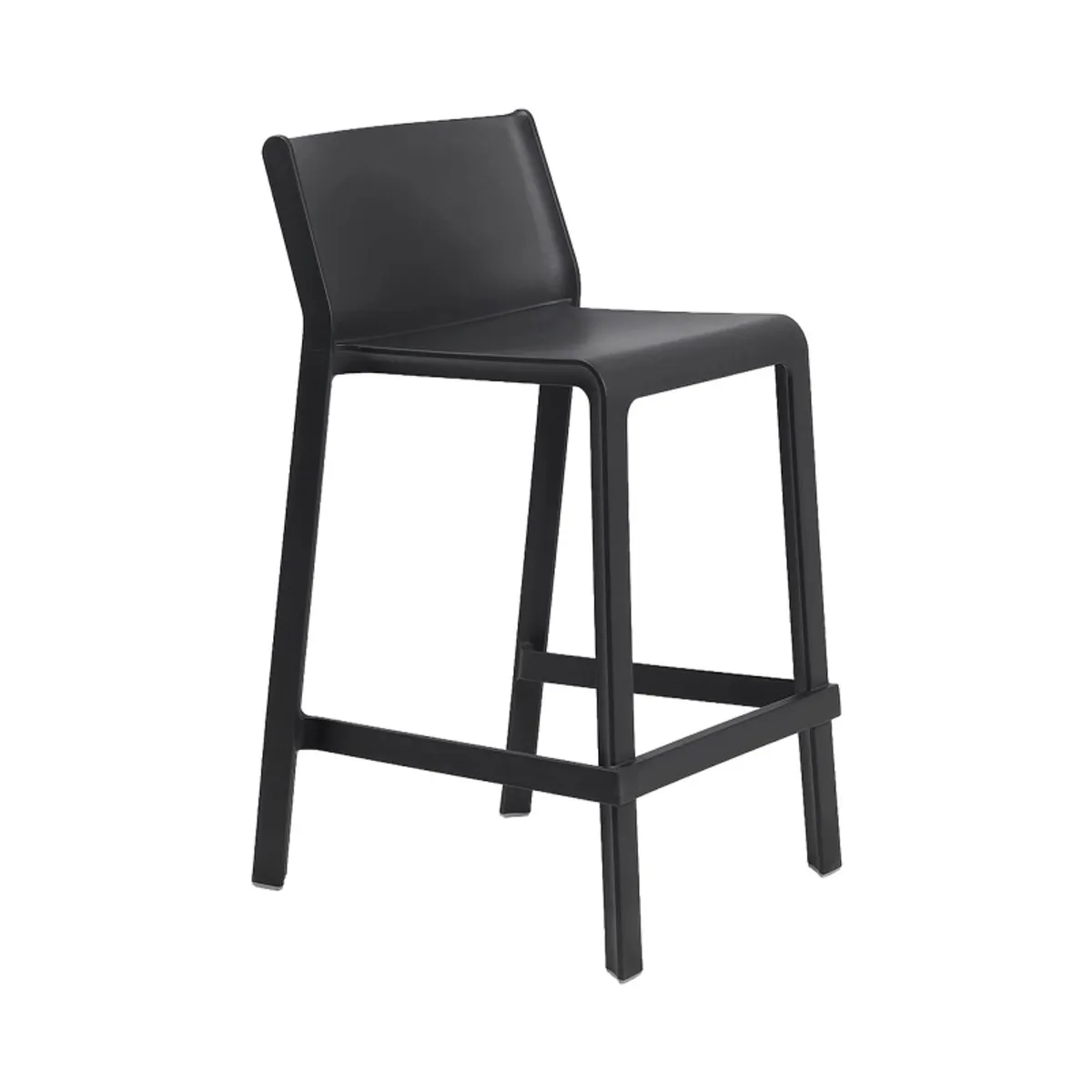 Trill mini - Tabouret snack de jardin empilable en polypropylène — vue 4