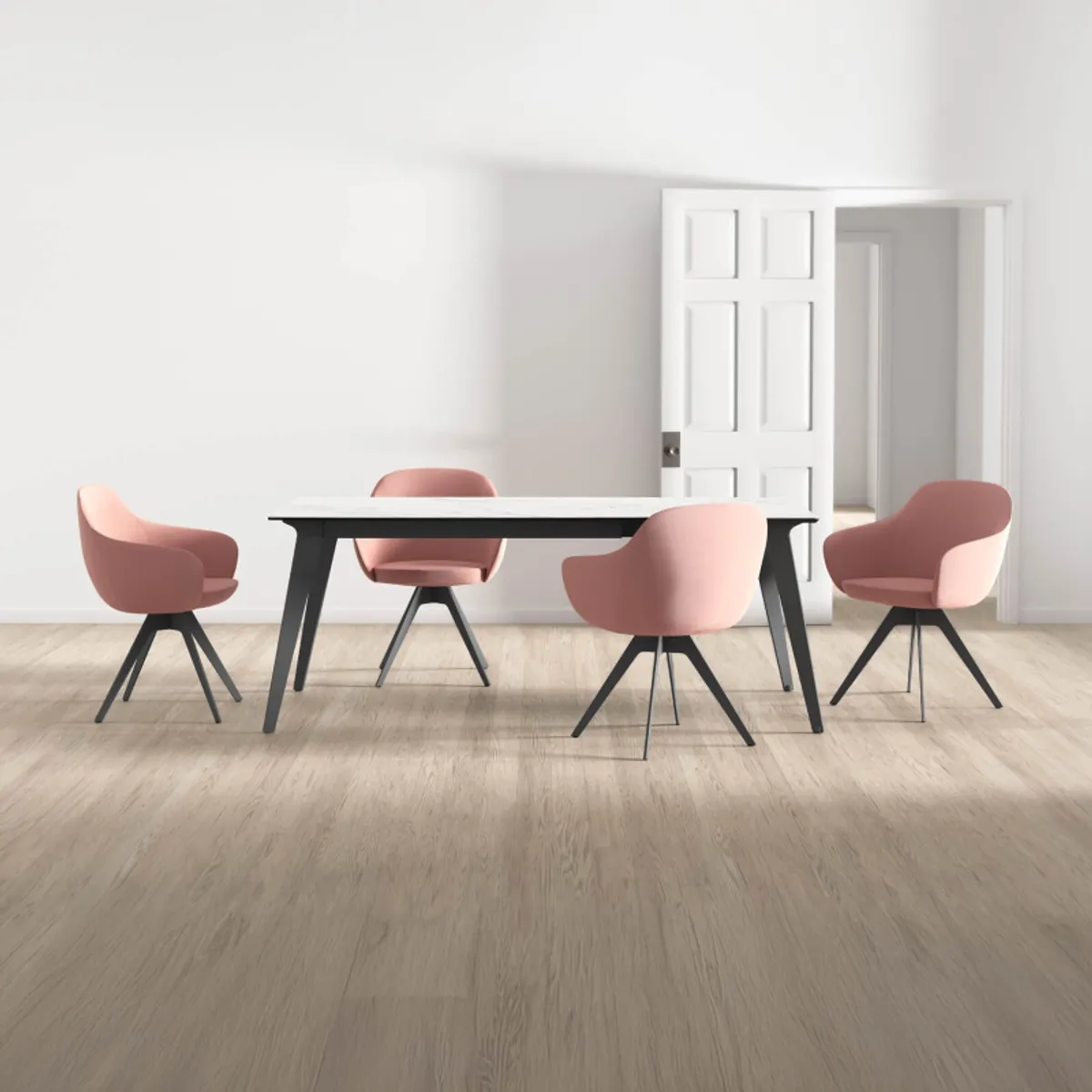 Infiné - Table de salle à manger en céramique extensible — vue 4
