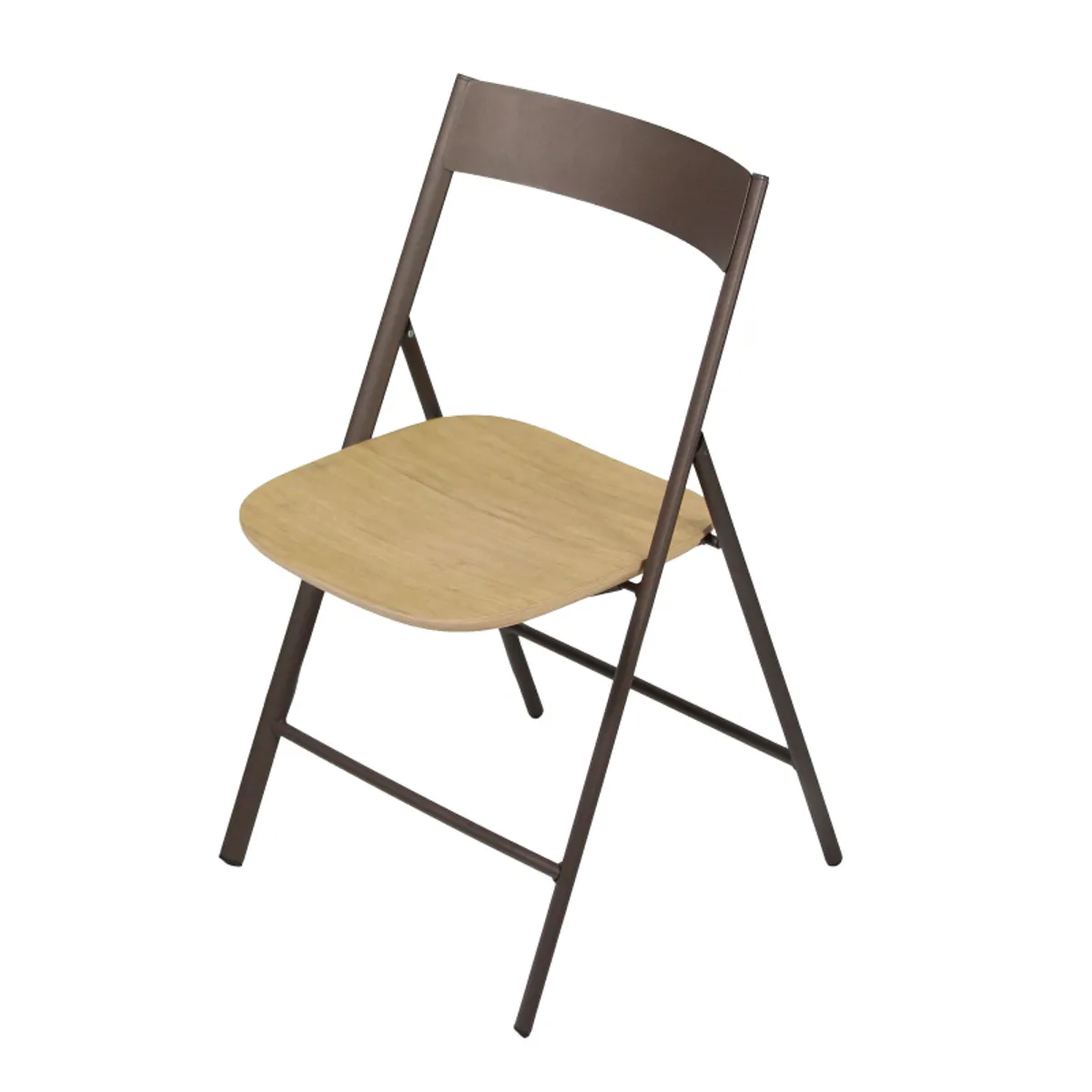 Jolie - Chaise pliante italienne en bois et métal — vue 3