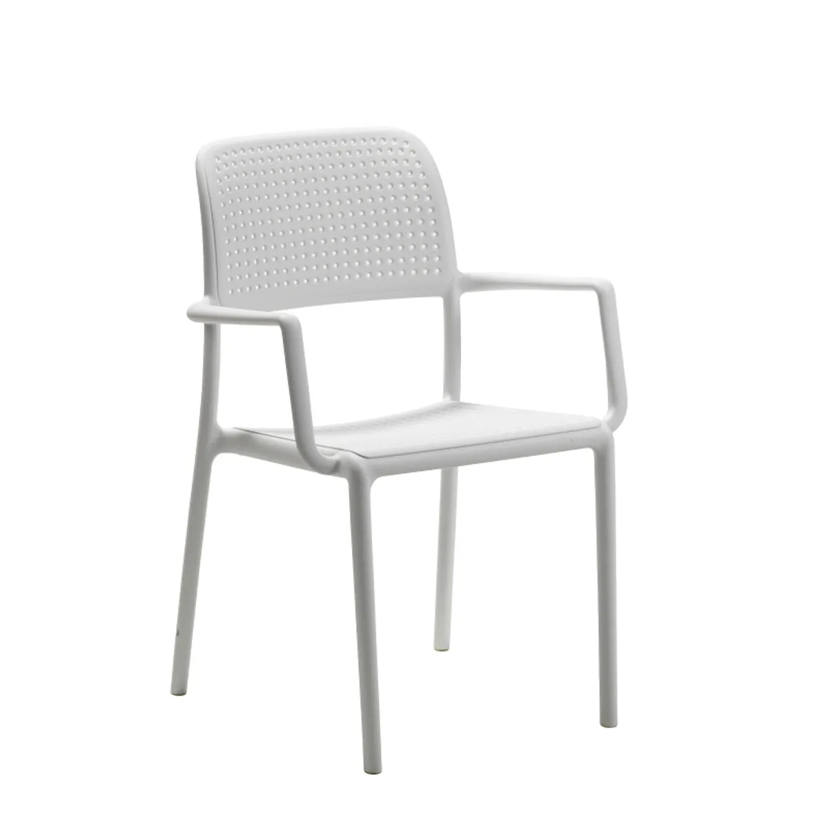 Bora - Fauteuil empilable en polypropylène — vue 3