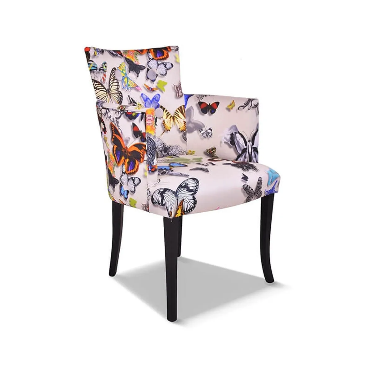 Armand - Fauteuil Art déco en tissu fabriqué en France — vue 3