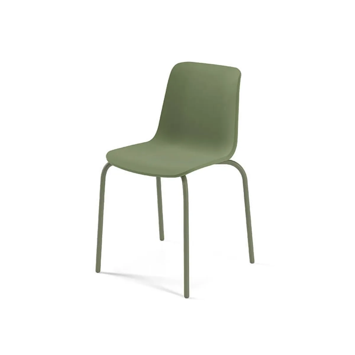Paris - Chaise empilable en polypropylène et métal — vue 5