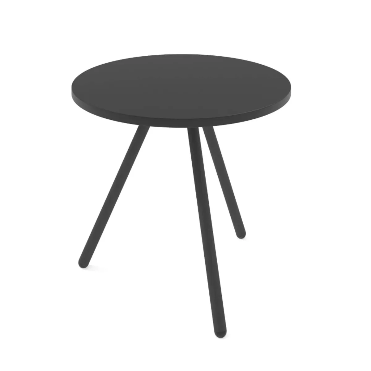 Trevi - Table basse ronde minimaliste en stratifié — vue 4