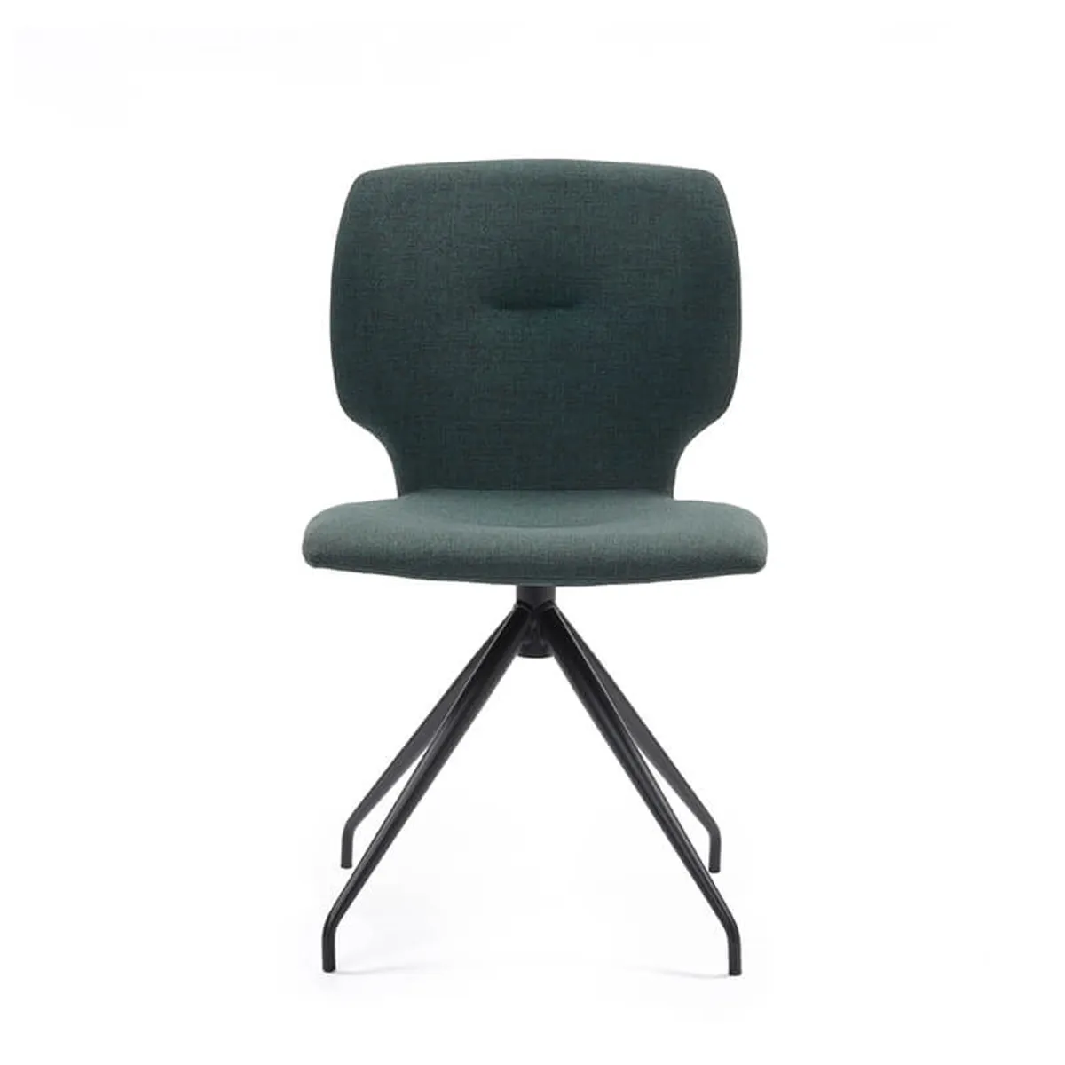Jeanne Mobitec® - Chaise tendance en tissu avec pieds en métal — vue 3