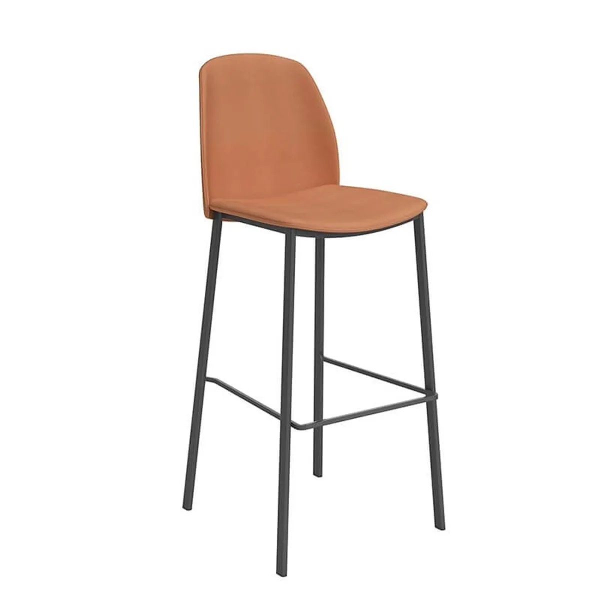 Olivia - Tabouret de bar tendance rembourré en simili — vue 5