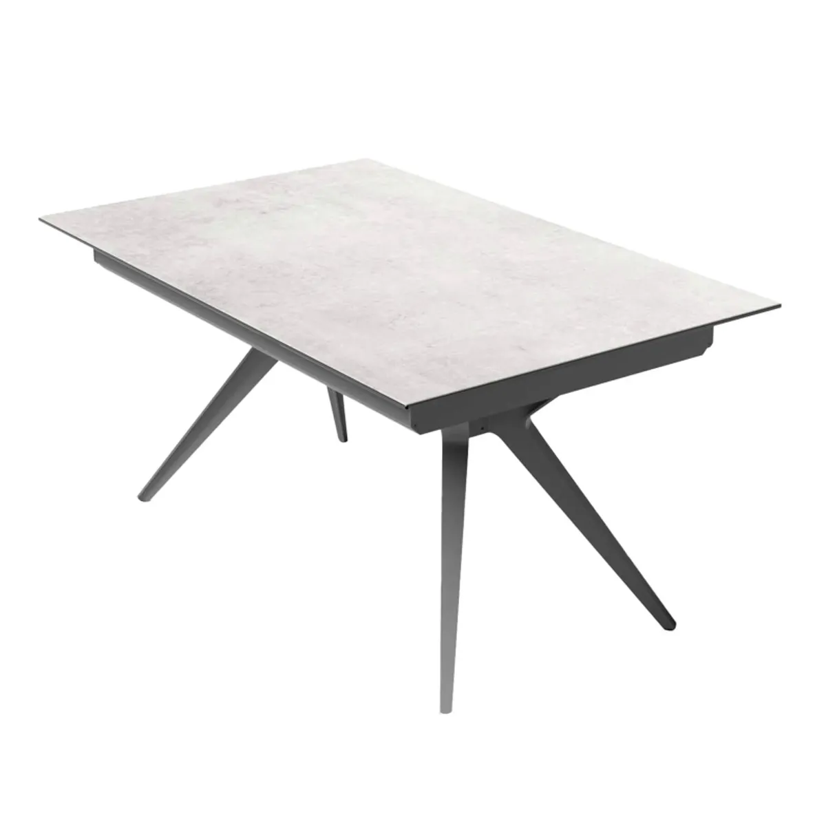 Eiffel - Table extensible moderne en Dekton — vue 5