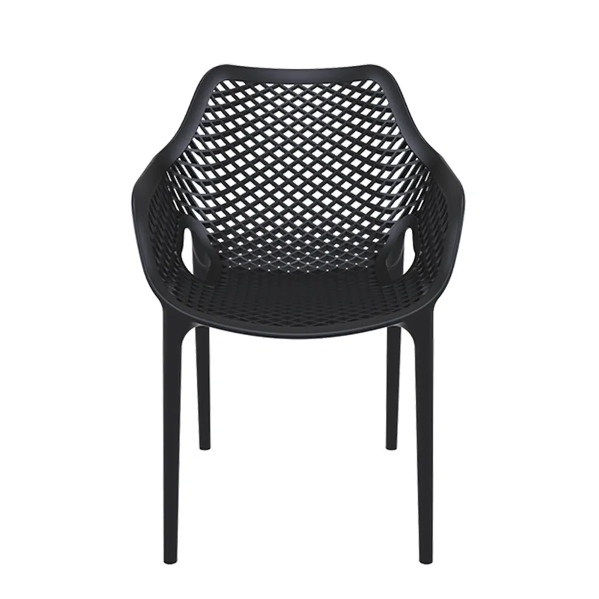 Air XL - Fauteuil de jardin moderne ajouré en polypropylène — vue 4