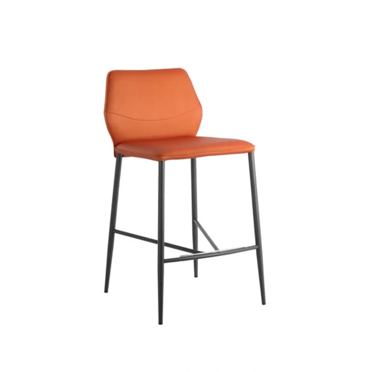 Wind - Tabouret haut en cuir
