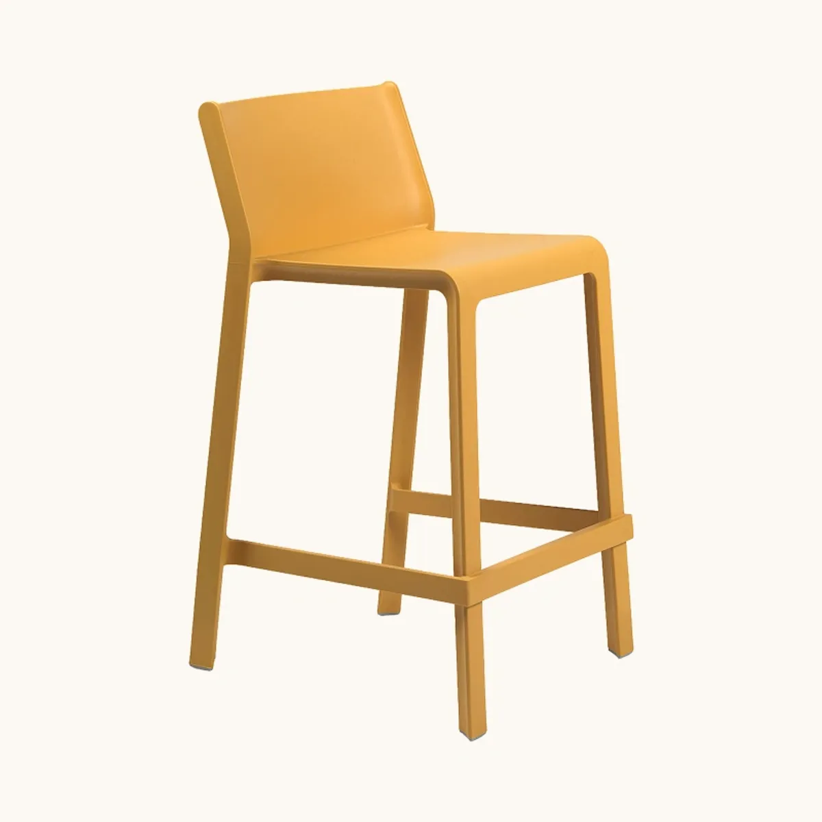 Trill mini - Tabouret snack de jardin empilable en polypropylène