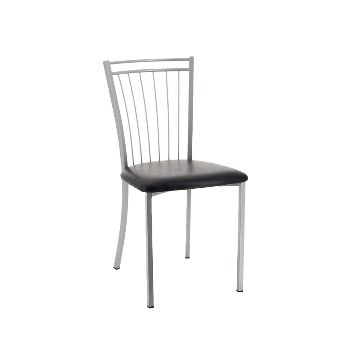 Viva - Chaise de cuisine en métal et simili
