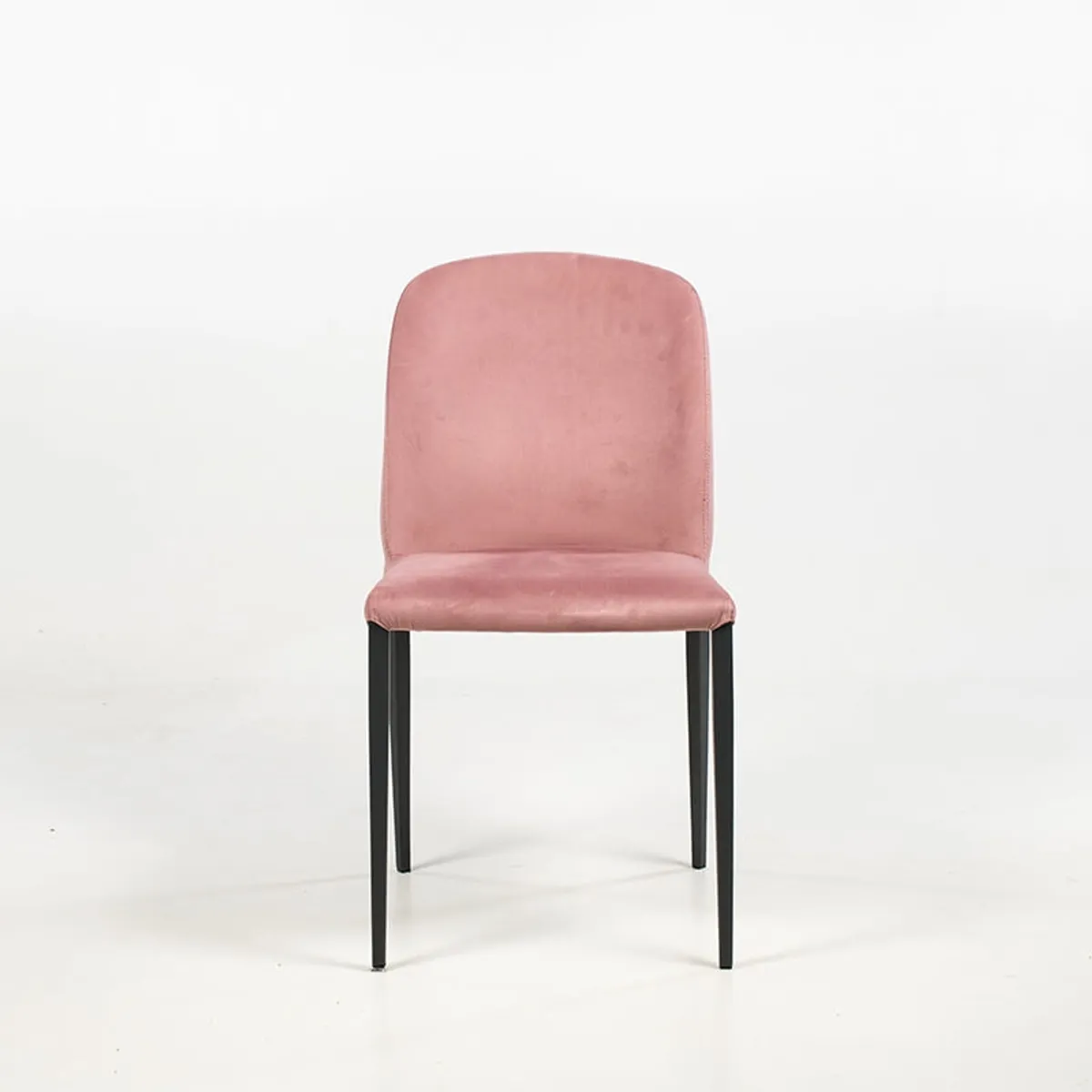 Julie - Chaise en tissu italienne avec pieds en métal — vue 3