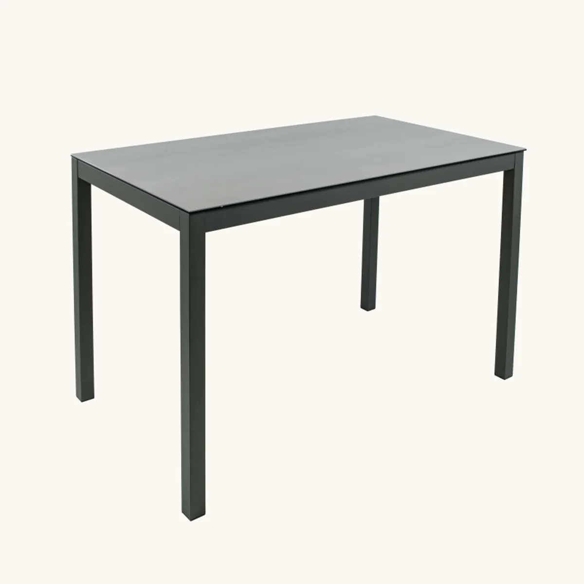 Altea Mobliberica® - Table snack rectangulaire en céramique et piétement métallique — vue 4