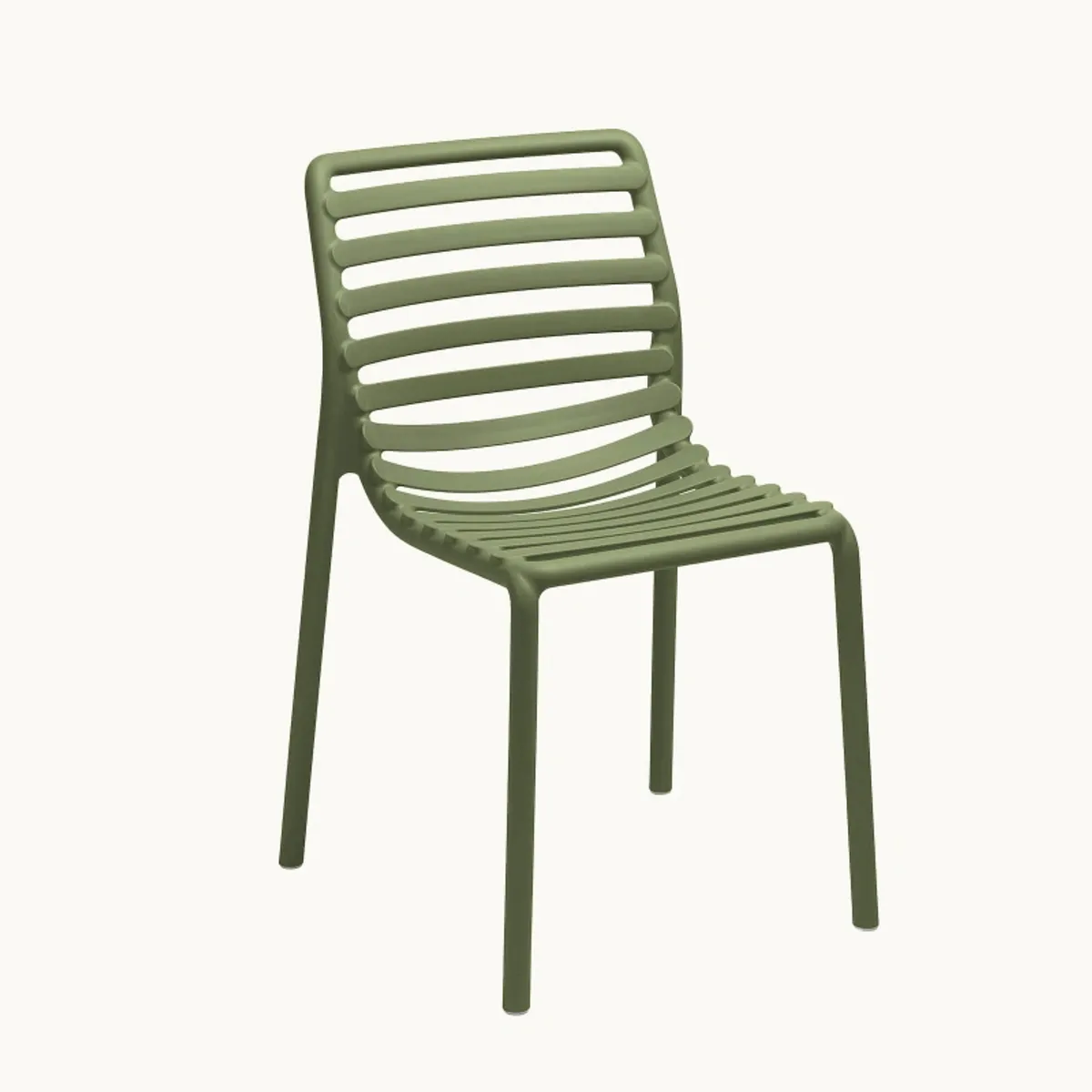 Doga bistrot - Chaise de jardin design empilable sans accoudoirs de fabrication italienne